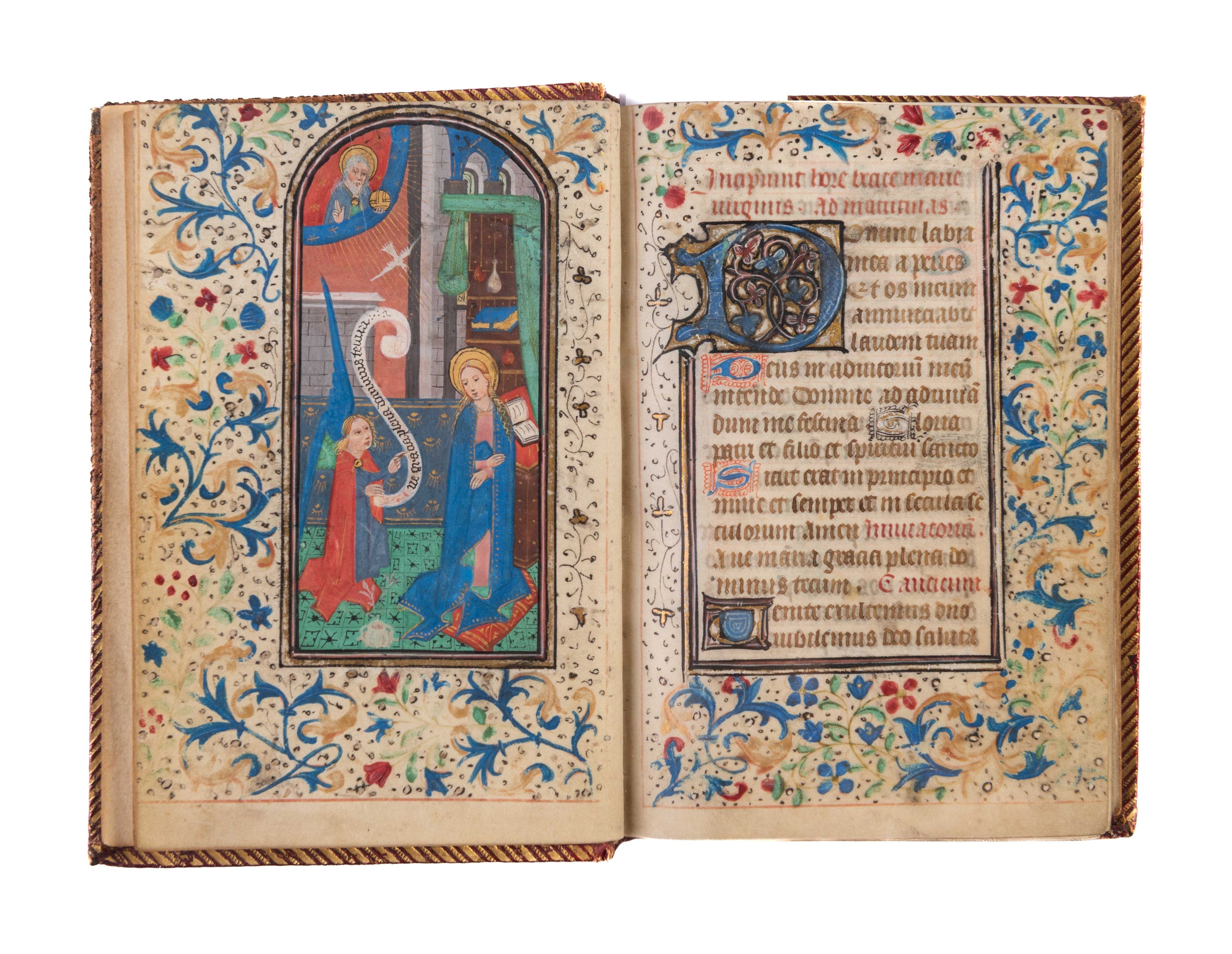 Use of Angers, In Latin, illuminated manuscript on vellum.
Bruges, c. 1440-1450