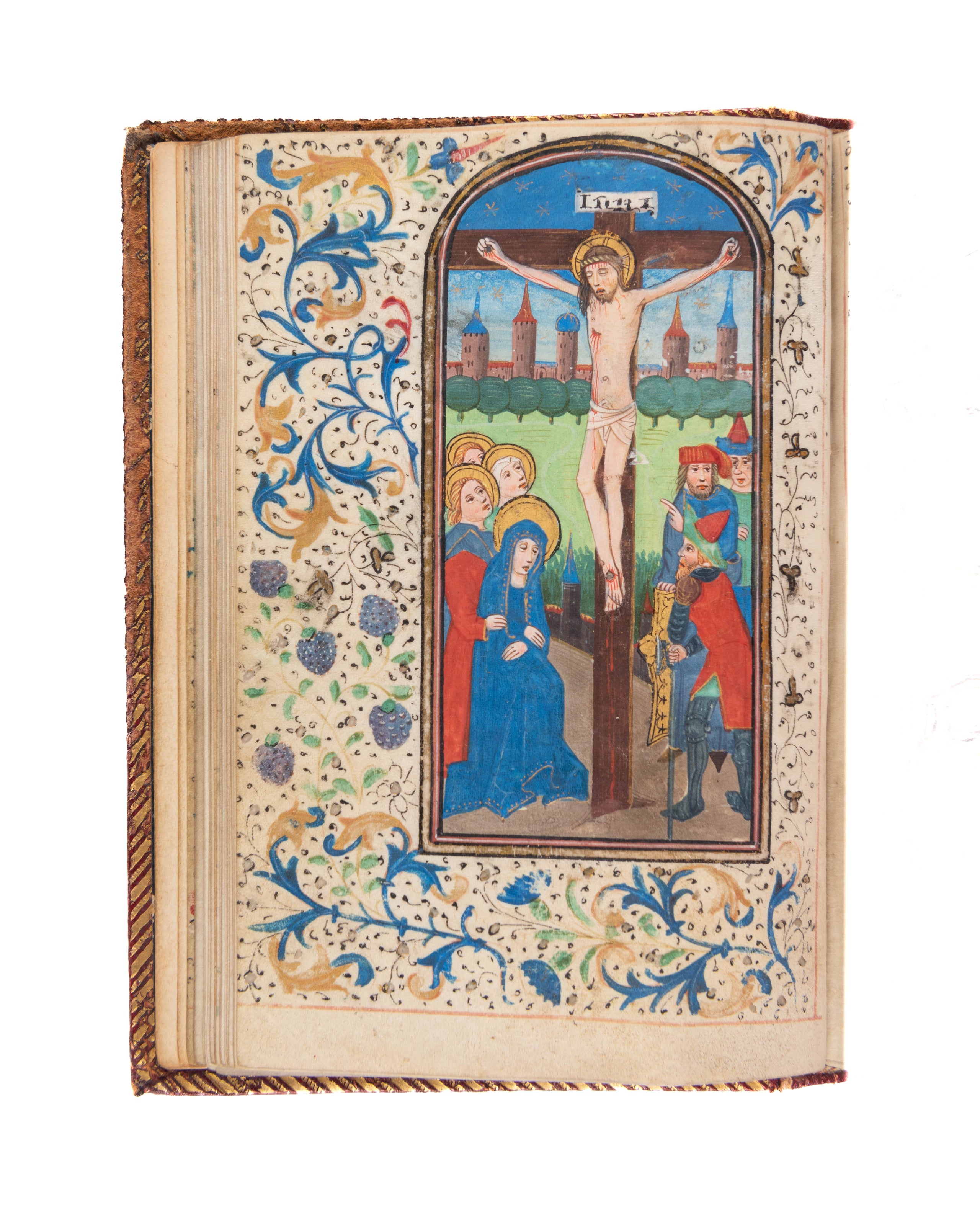 Use of Angers, In Latin, illuminated manuscript on vellum.
Bruges, c. 1440-1450