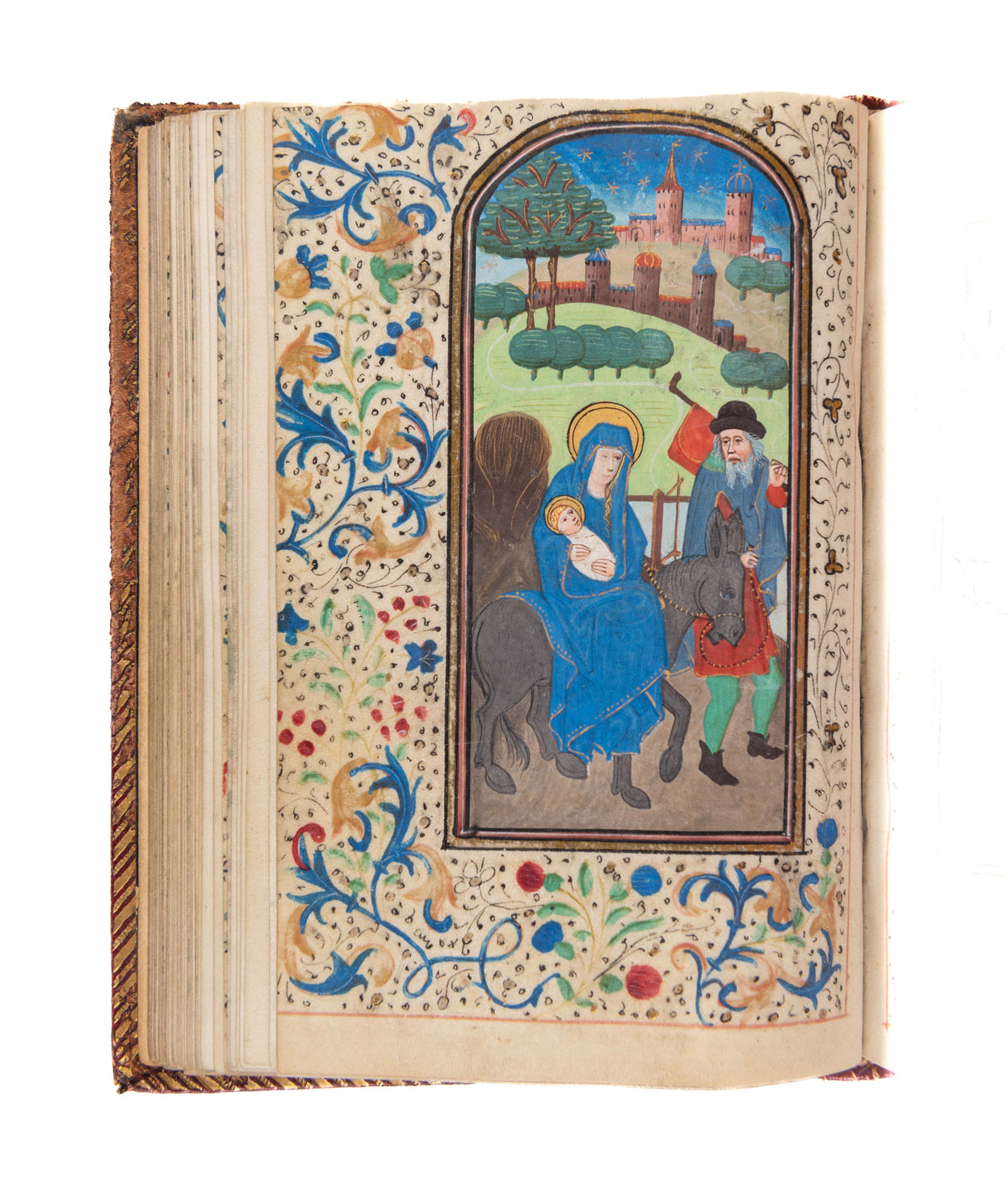 Use of Angers, In Latin, illuminated manuscript on vellum.
Bruges, c. 1440-1450