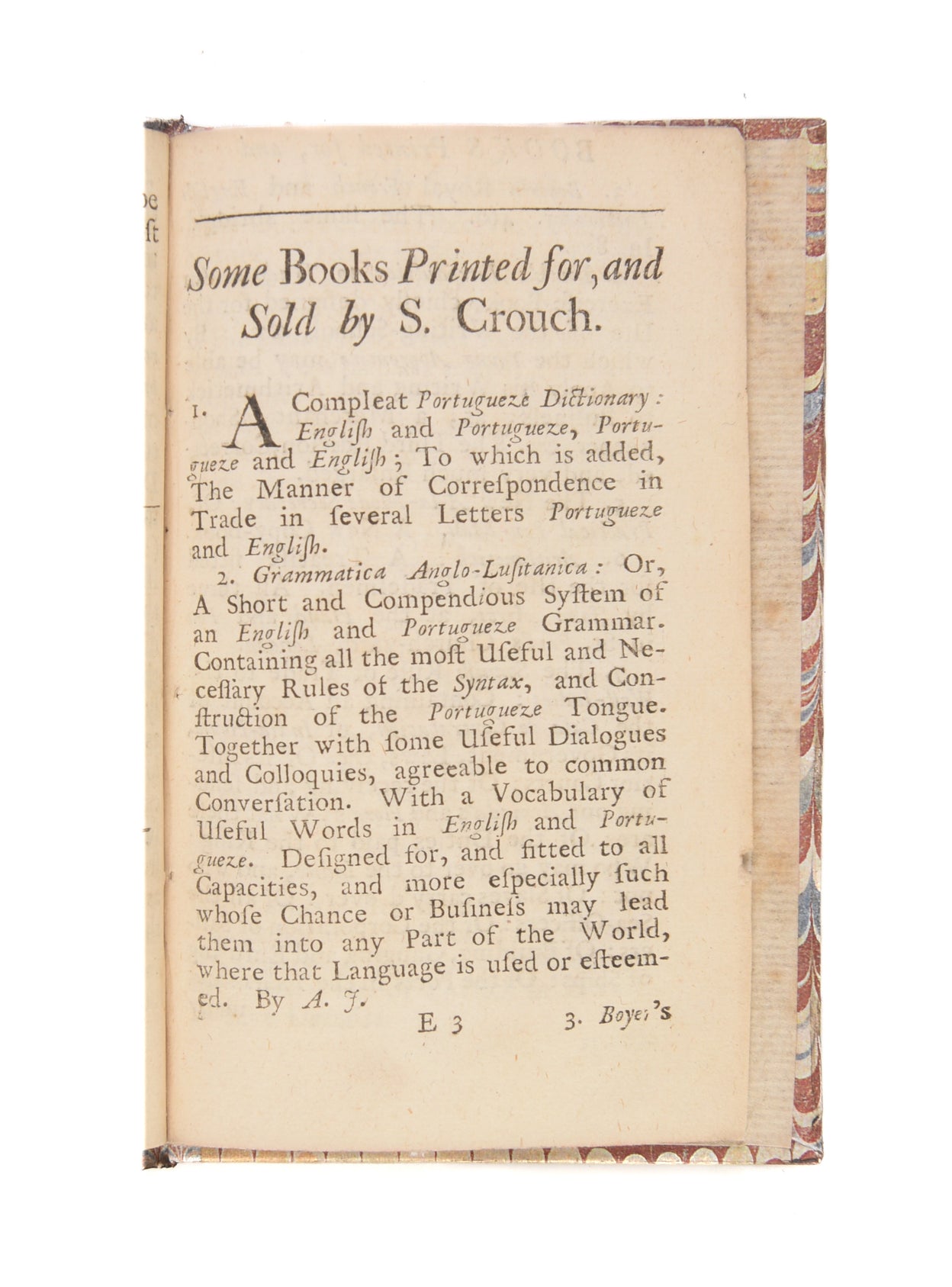 An Essay towards the Probable Solution of this Question. Whence come the Stork and the Turtle, the Crane and the Swallow,