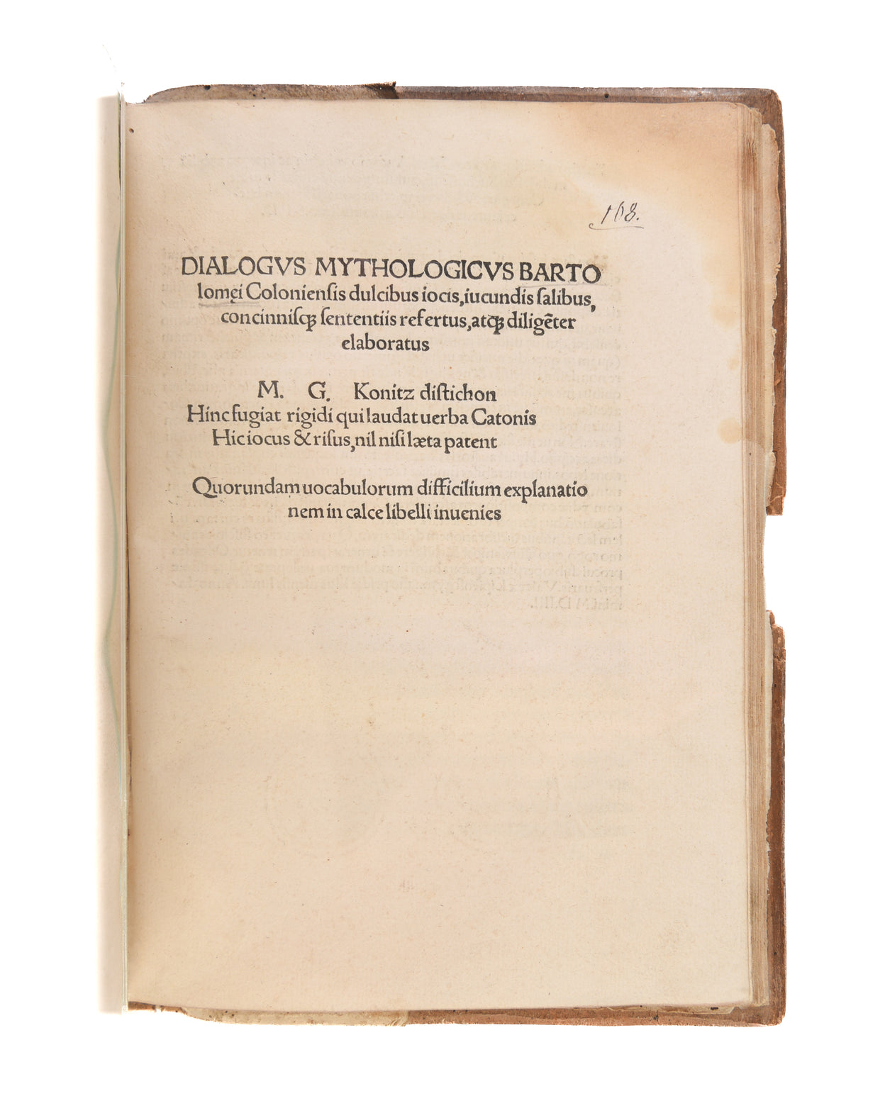 Alexandri Magni regis Macedonum vita.  
Strasbourg: Reinhard Beck, 1513.