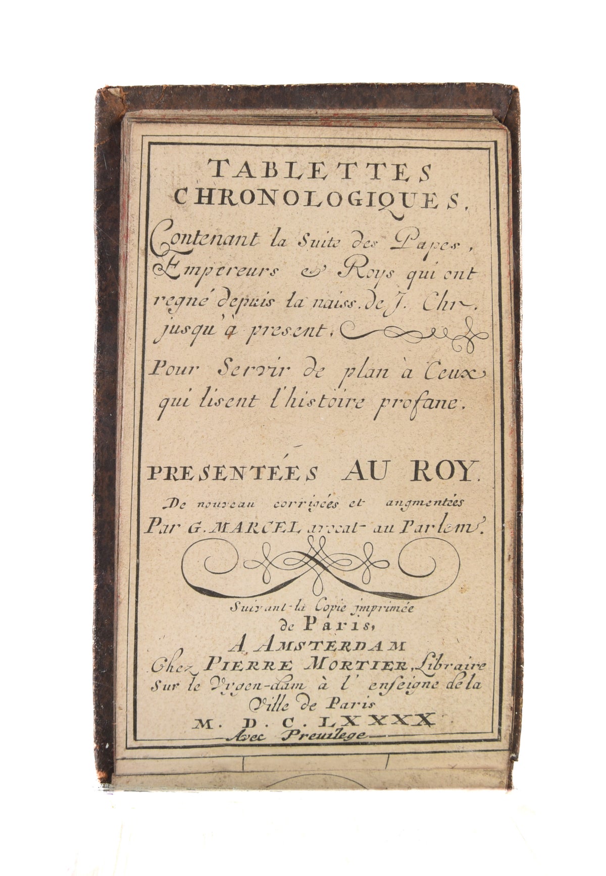 Tablettes Chronologiques.