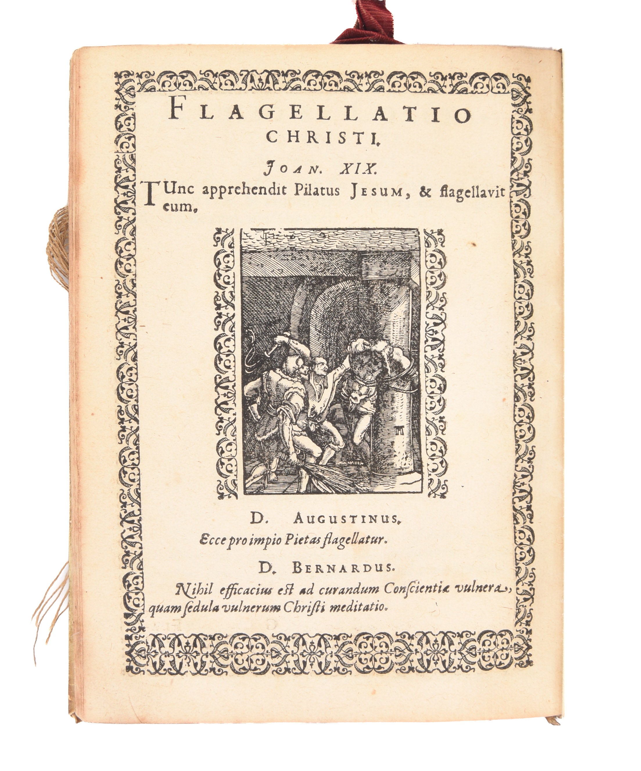 Alberti Durer Noriberg. German. Icones sacrae. In historiam salutis humanae per redemptorem nostrum Iesum Christum Dei & Marium filium instauratae... nunc primum è tenebris in lucem editae...
 
 
[Hamburg, G.L. Frobenius], 1604