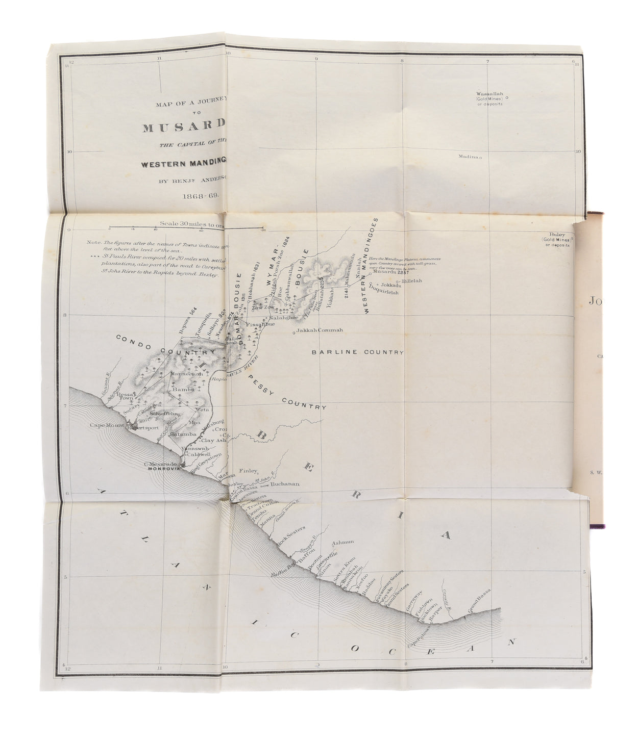 Narrative of a Journey to Musardu, to the Capital of the Western Mandigoes.