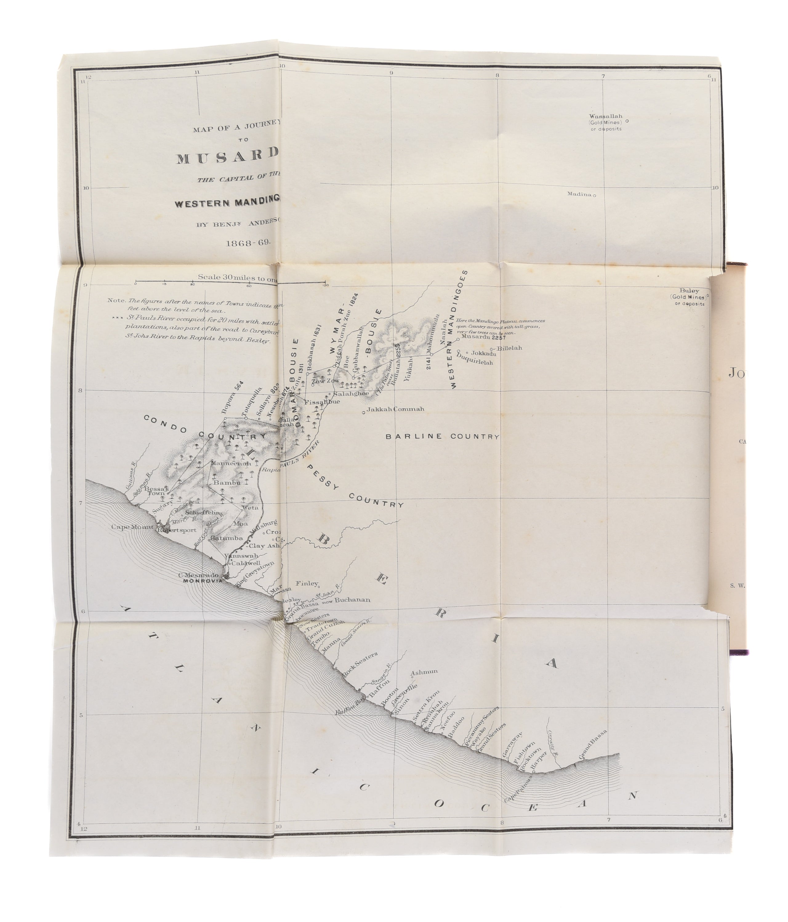 Narrative of a Journey to Musardu, to the Capital of the Western Mandigoes.