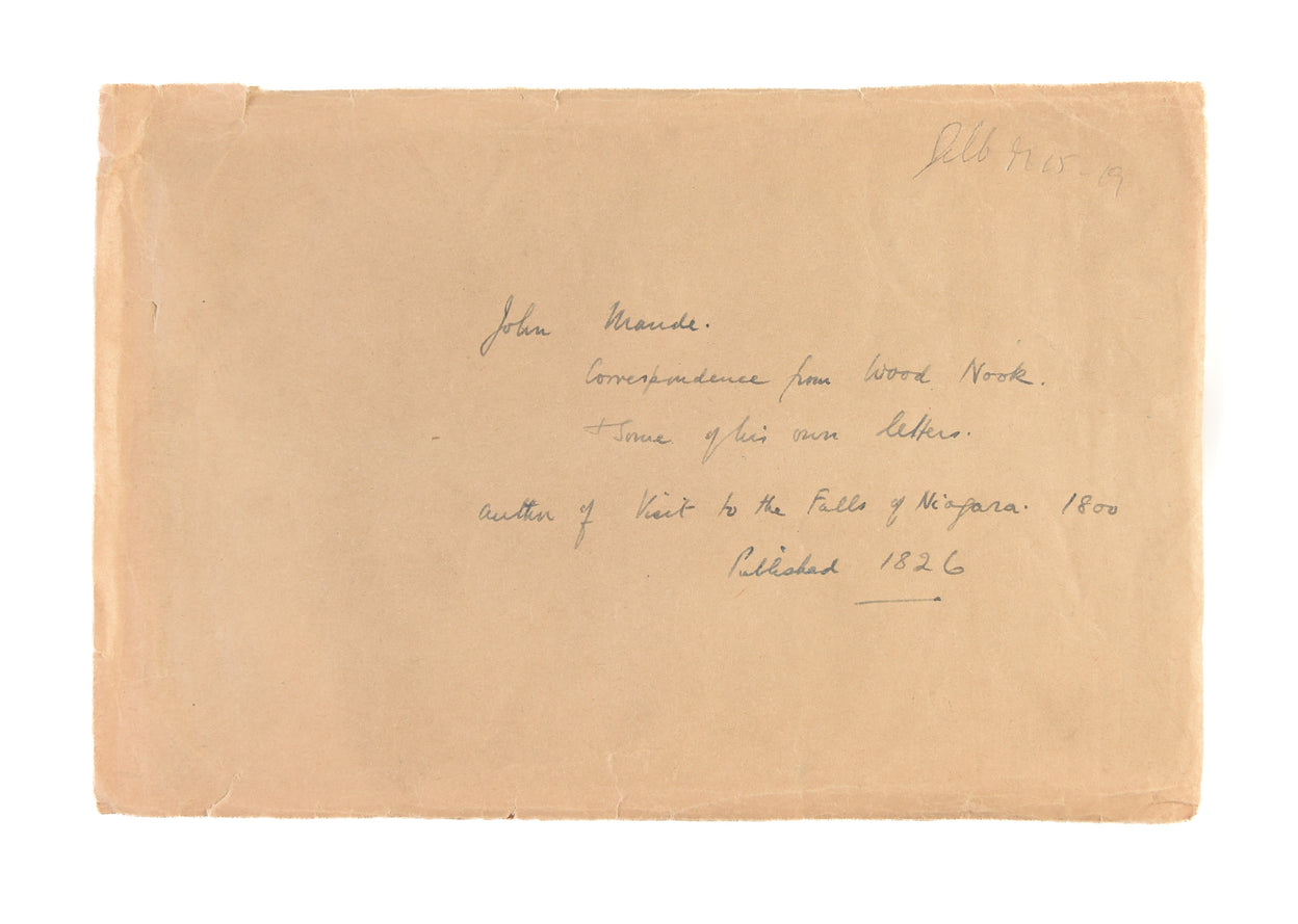 Correspondence from Wood Nook