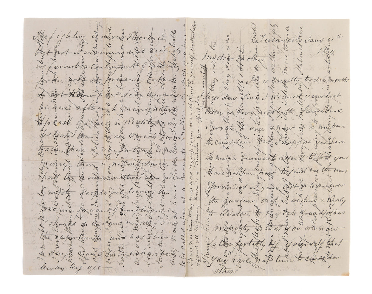 ALS concerning grave threats to the European colony.