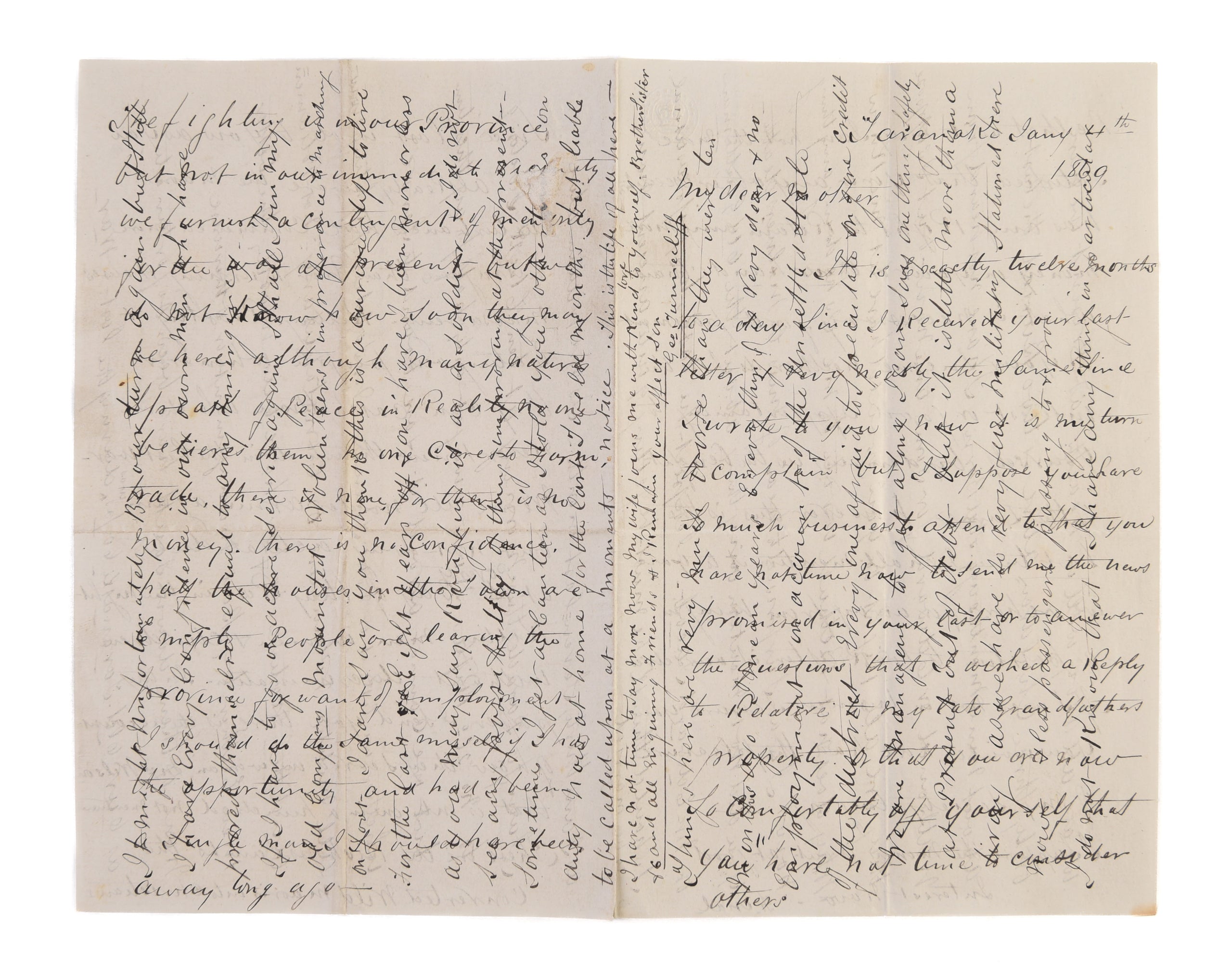 ALS concerning grave threats to the European colony.