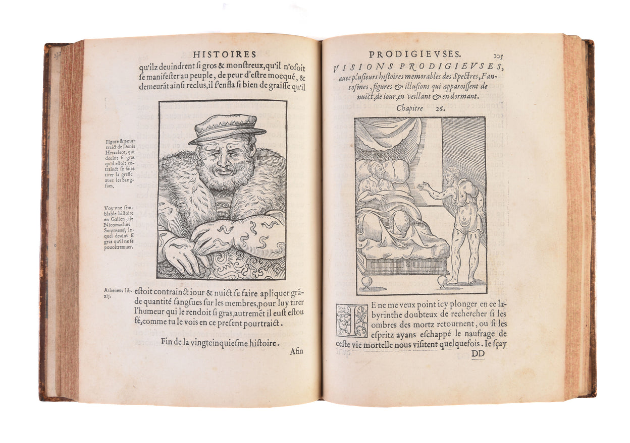 Histoires prodigieuses... extraictes de plusieurs fameux autheurs, Grecs & Latins, sacrez & prophanes: mises en nostre langue par P. Boaistuau, surnomé Launay, natif de Bretagne: avec les pourtraicts & figures.
Paris,