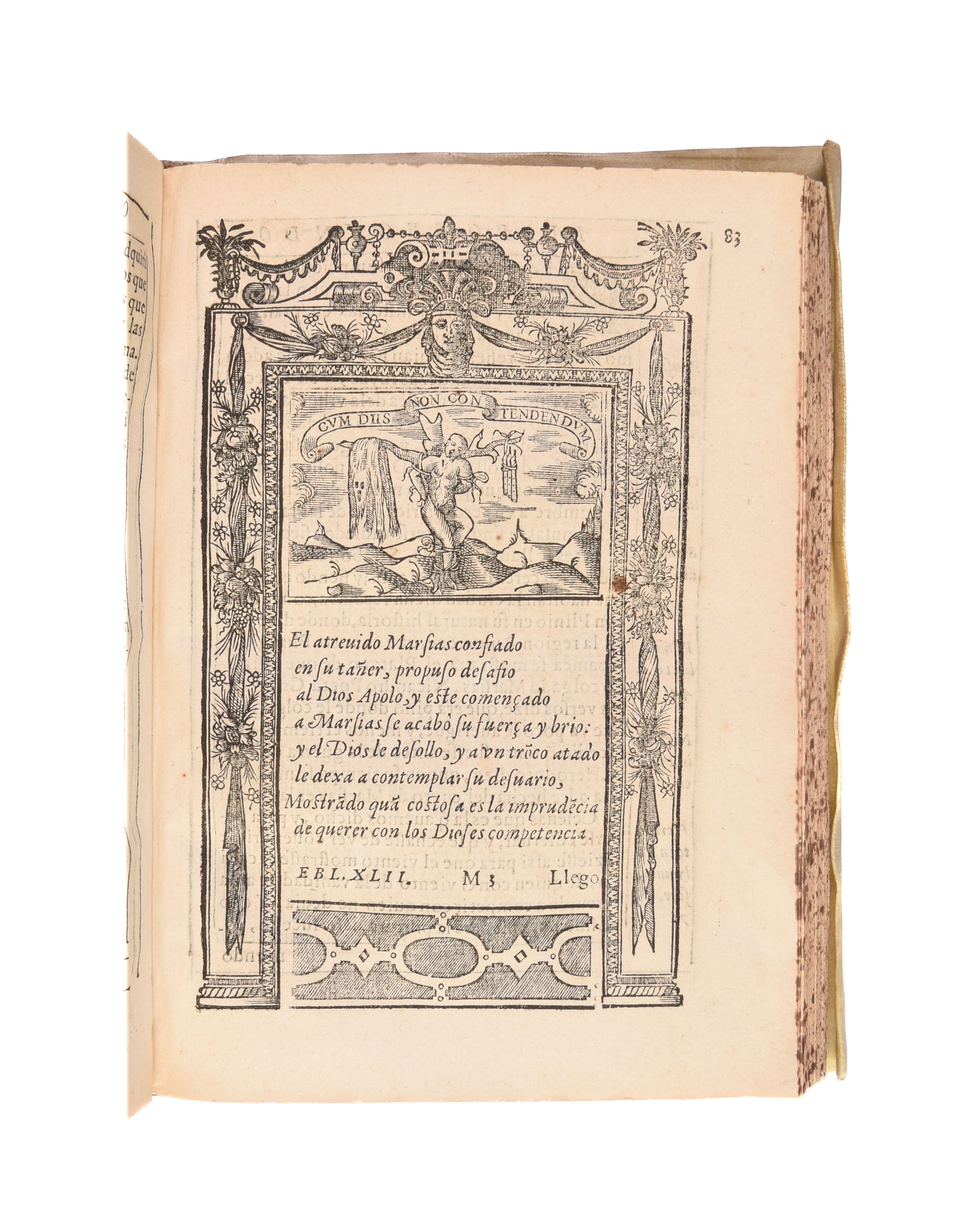 Emblemas Morales.
Segovia, Juan de la Cuesta,