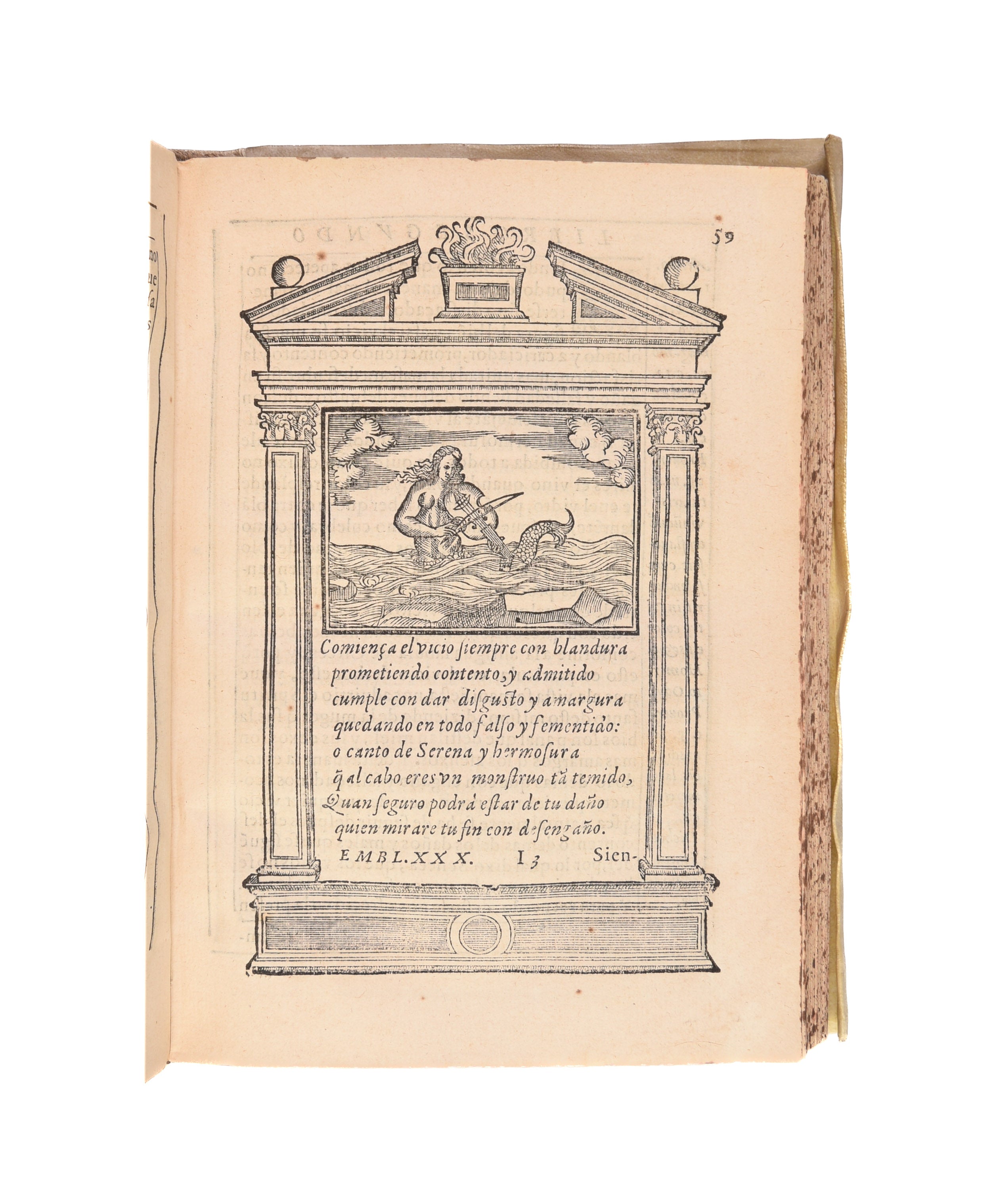 Emblemas Morales.
Segovia, Juan de la Cuesta,