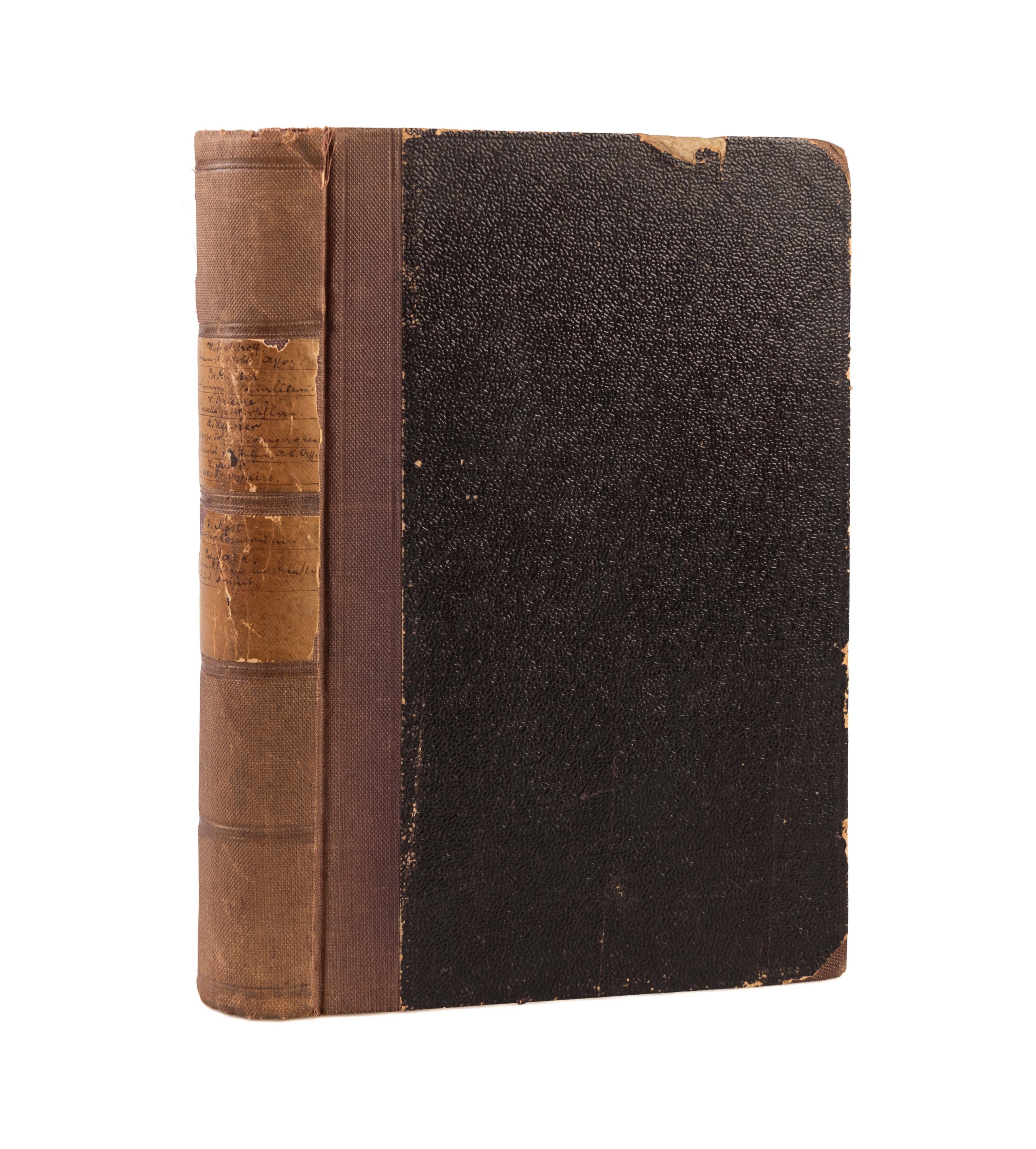A fine sammelband including three important works written in whole or in part by Karl Marx: Die Internationale Arbeiterassociation. Ihre Gründung, Organisation, politisch-sociale Thätigleit under Ausbreitung (1868); Ein Complot gegen die Internationale Ar