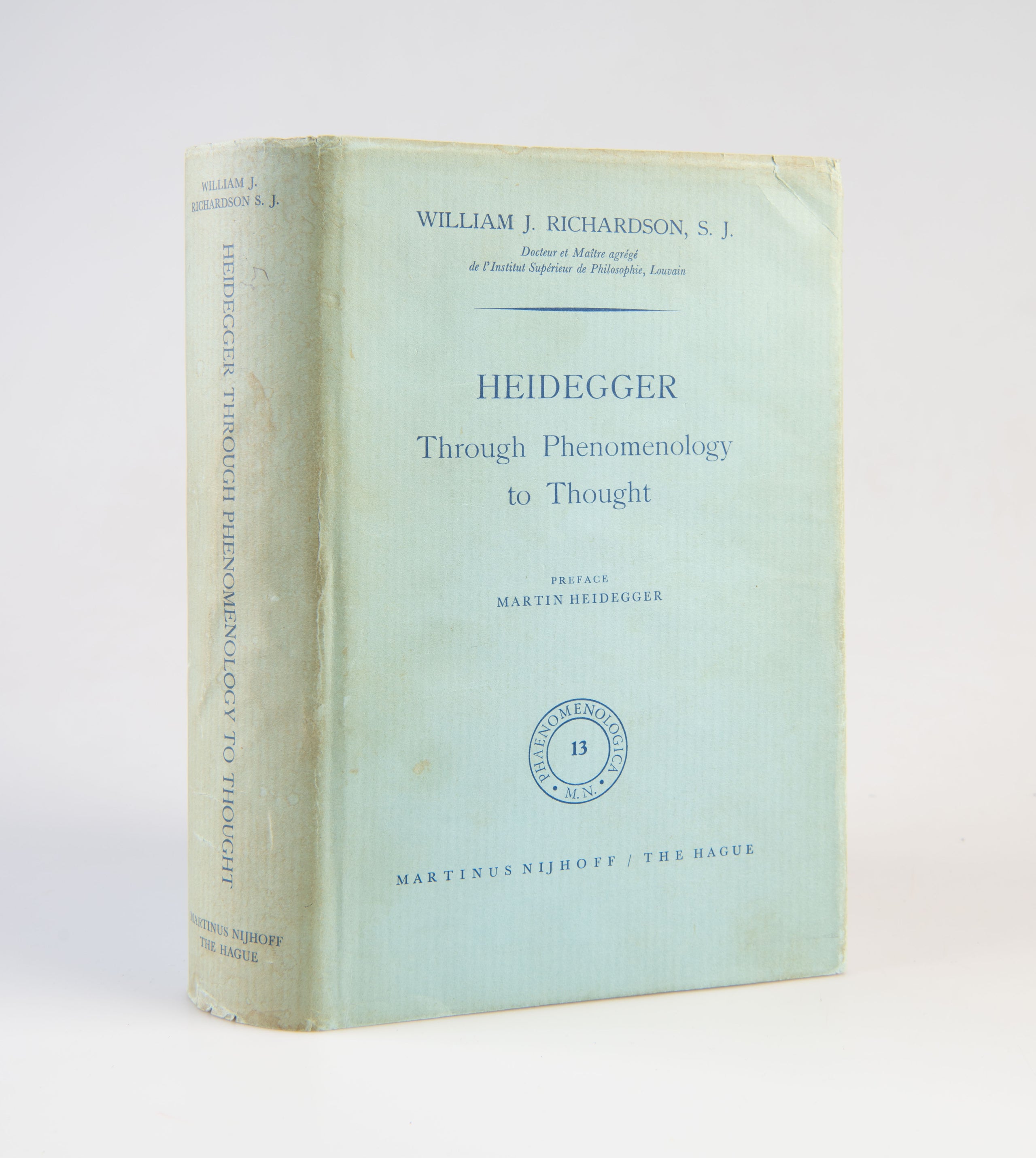 Heidegger: Through Phenomenology to Thought.