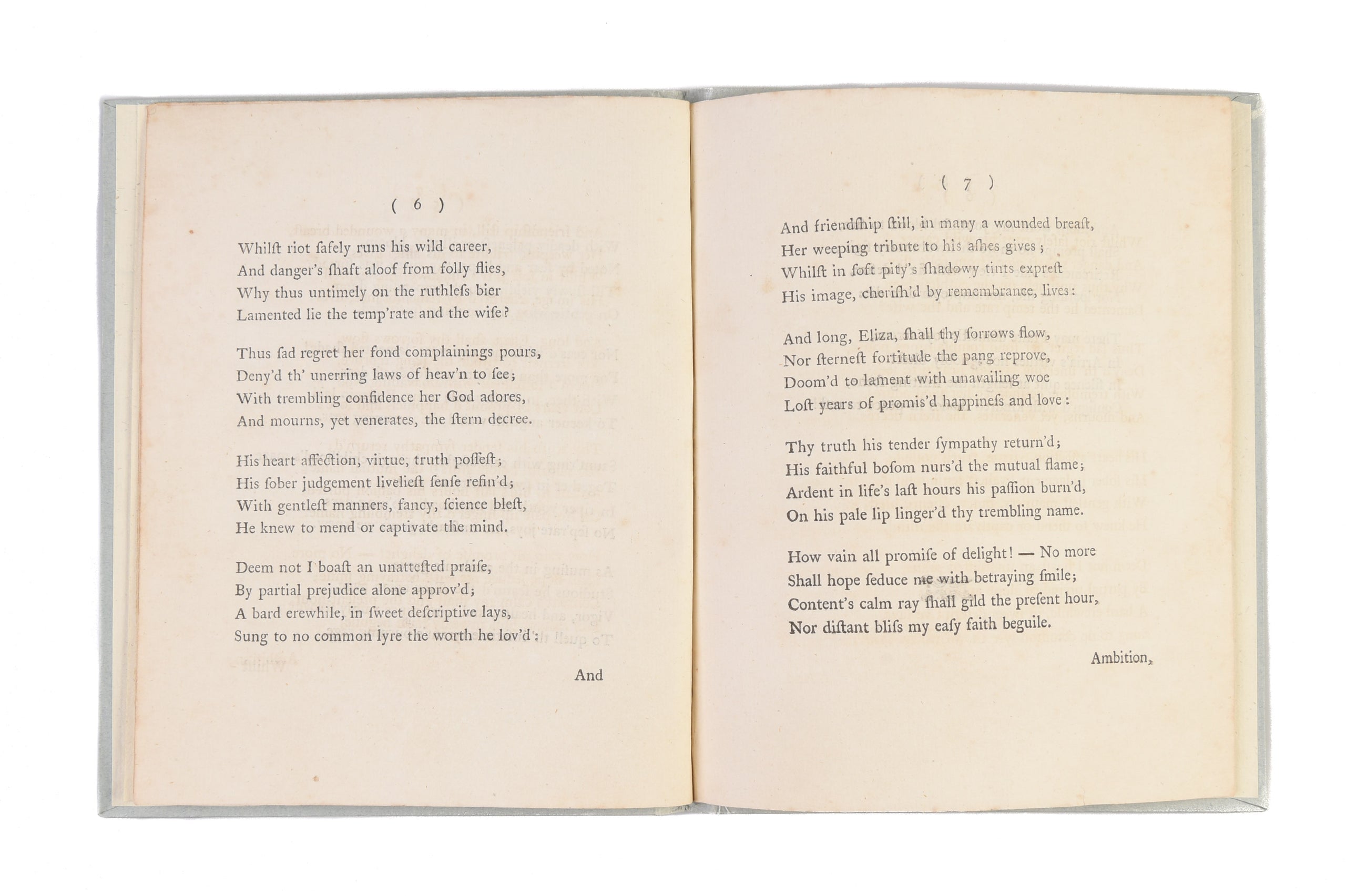 An Elegy on a Family-Tomb.