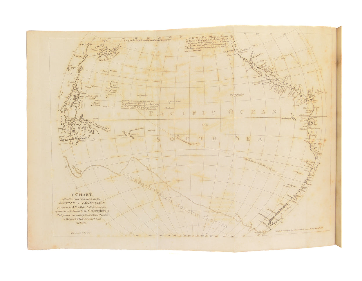 A Chronological History of the Discoveries in the South Sea or Pacific Ocean.