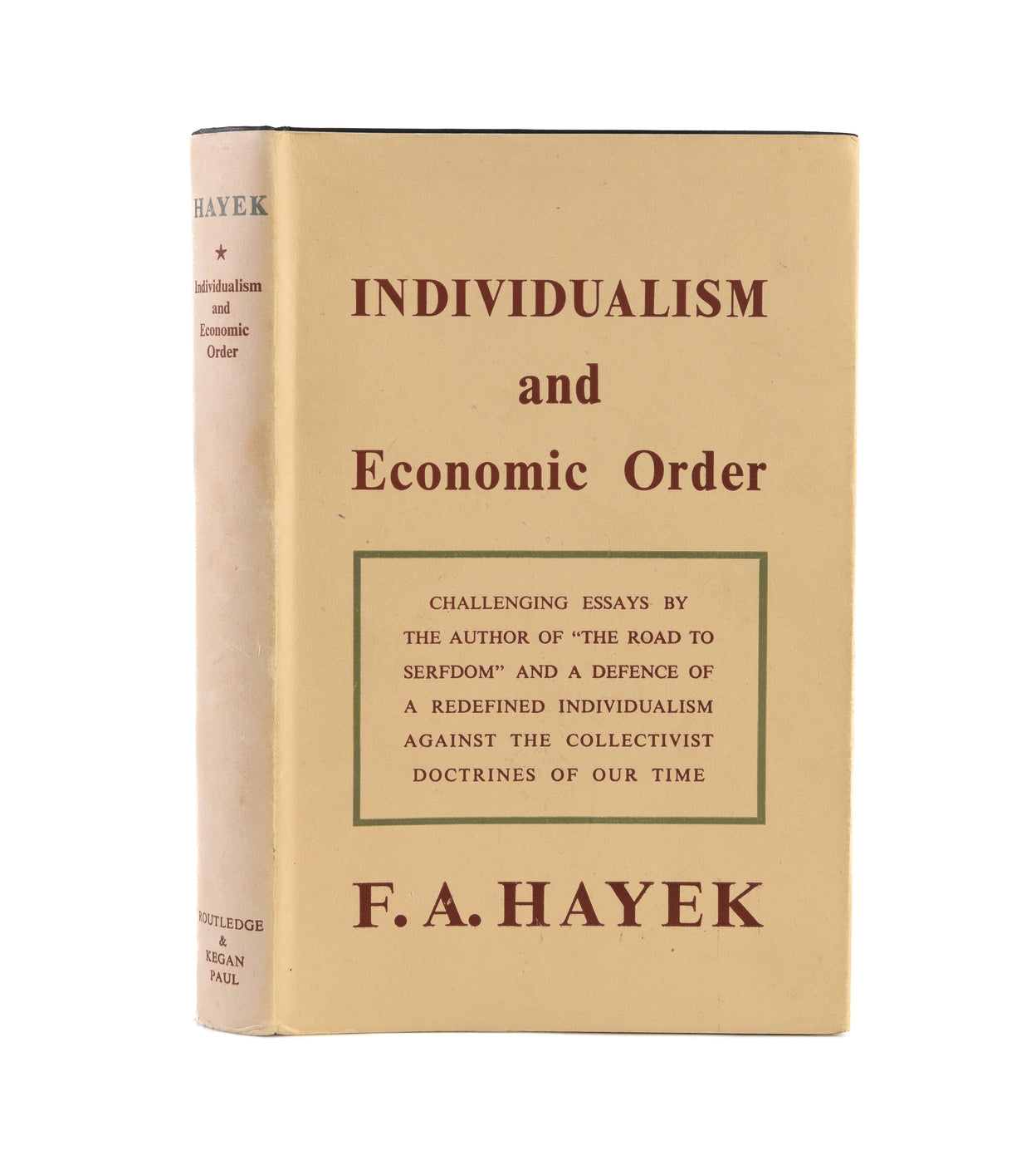 Individualism and the Economic Order.