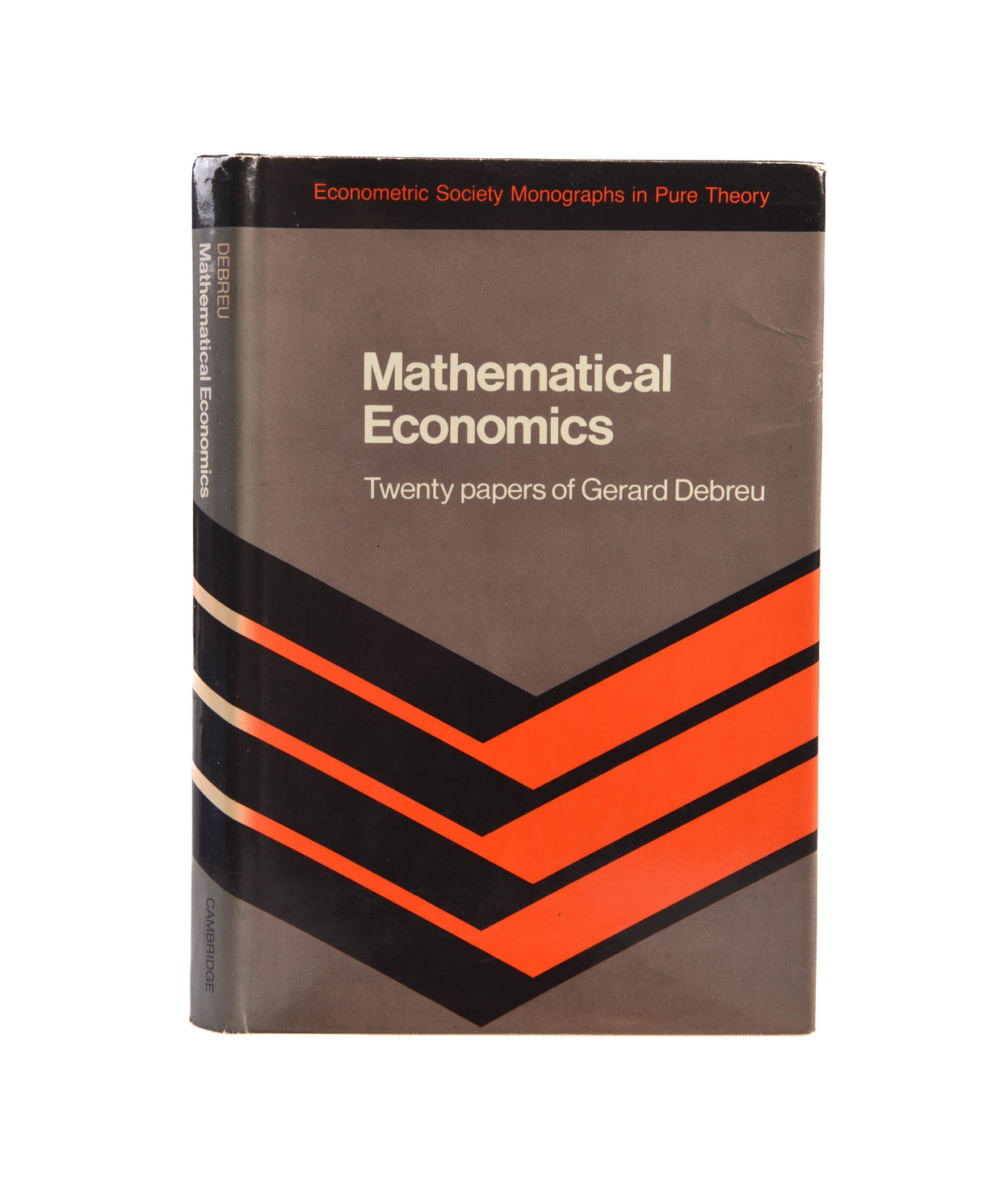 Mathematical Economics: Twenty Papers of Gerard Debreu.