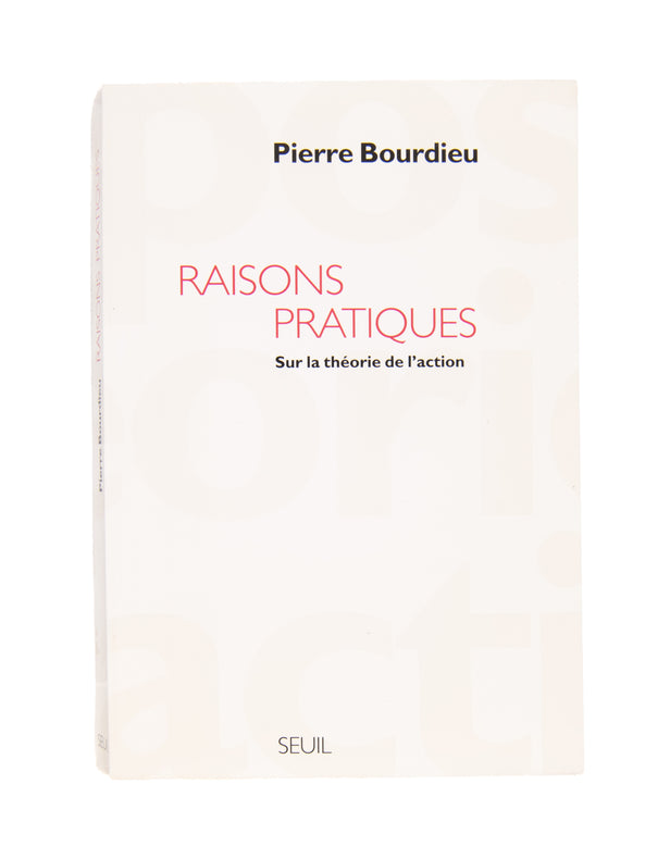 Raisons pratiques. Sur la théorie de l'action.