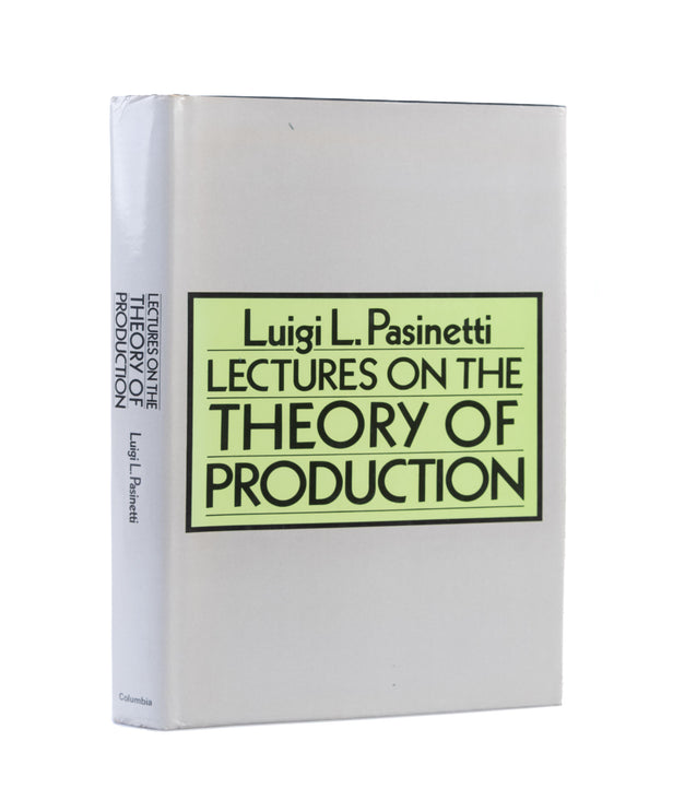 Lectures on the Theory of Production.