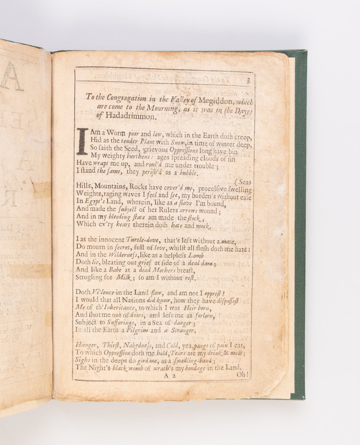 A Sea of the Seed’s Sufferings, Through which runs a River of Rich Rejoycing.