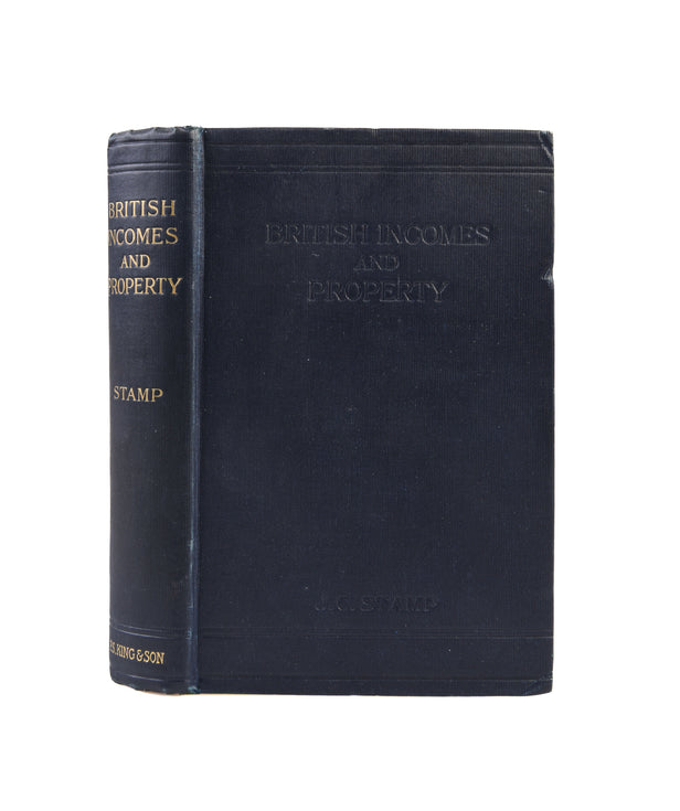 British Incomes and Property. The Application of Official Statistics to Economic Proposals.