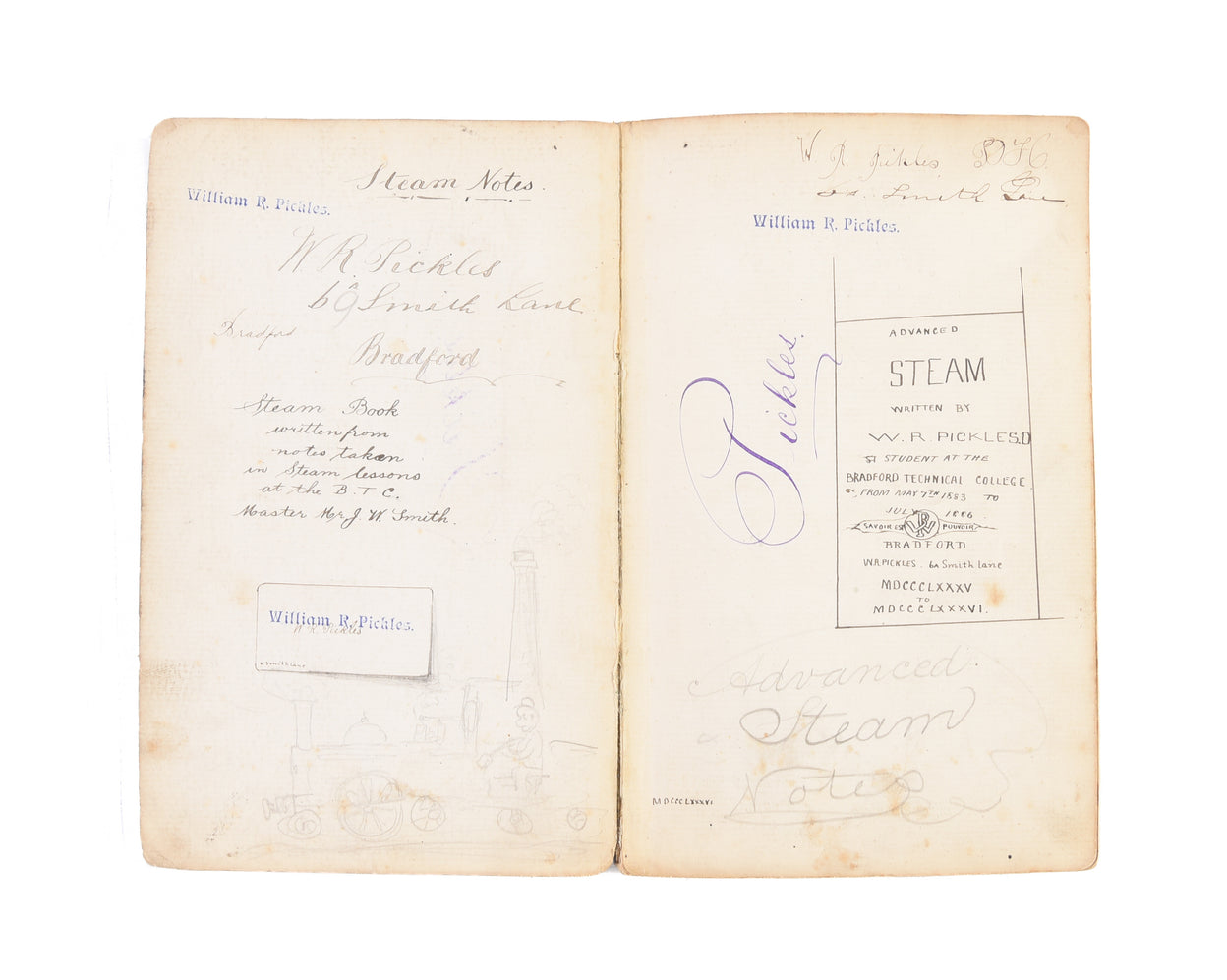 Manuscript notebook 