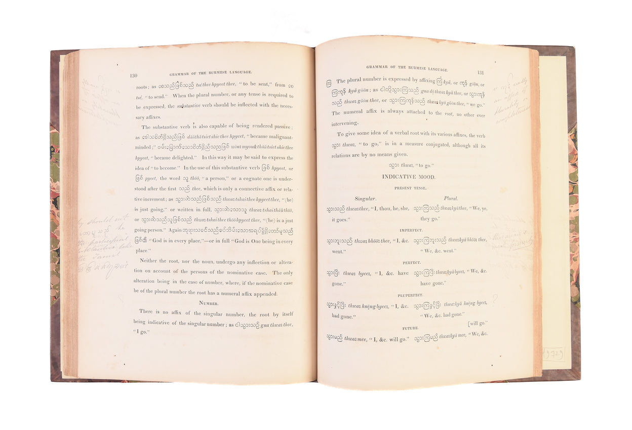 A Grammar of the Language of Burmah.
