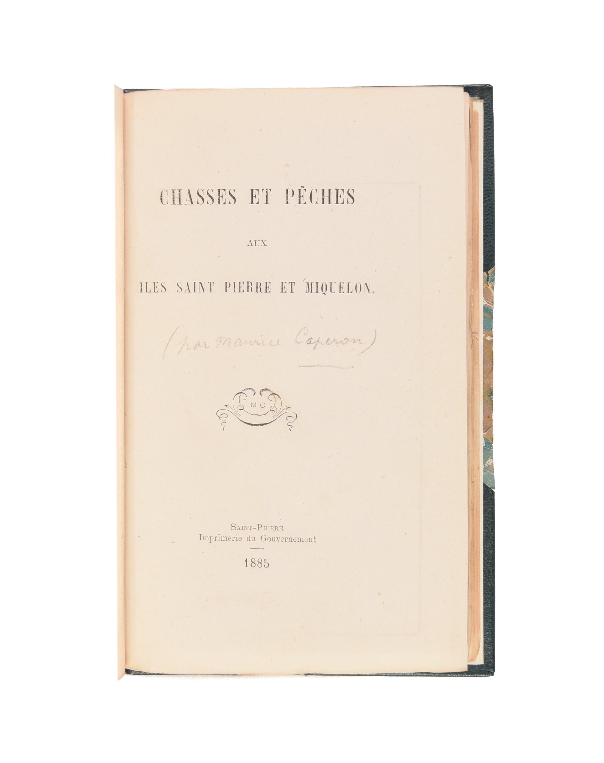 Chasses et Pêches aux Iles Saint-Pierre et Miquelon.