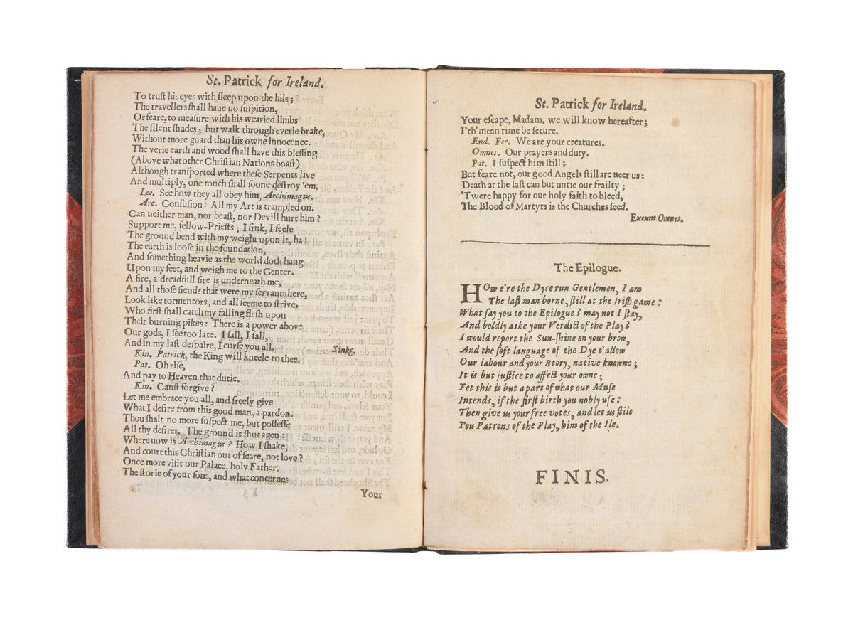 St. Patrick for Ireland. The first Part.