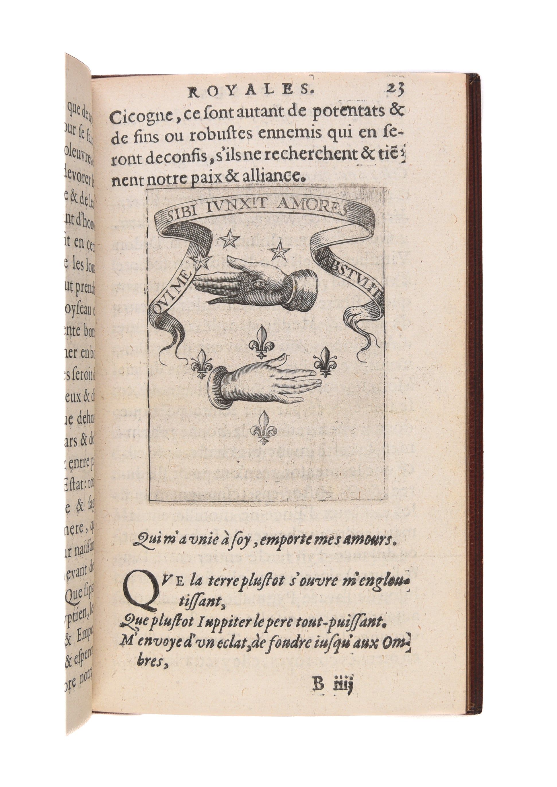 Devises royales.
Paris, Rolet Boutonne, 1621