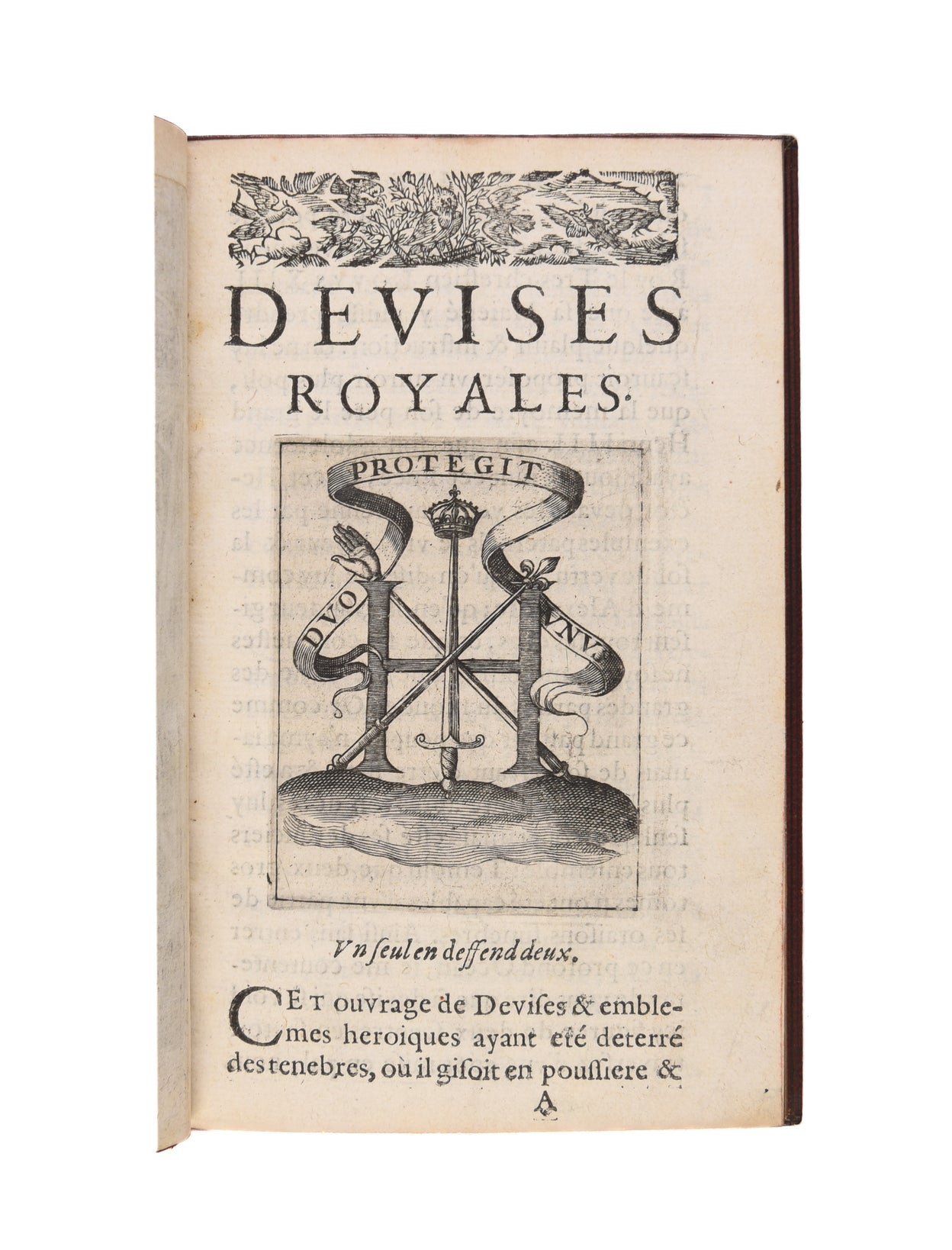 Devises royales.
Paris, Rolet Boutonne, 1621