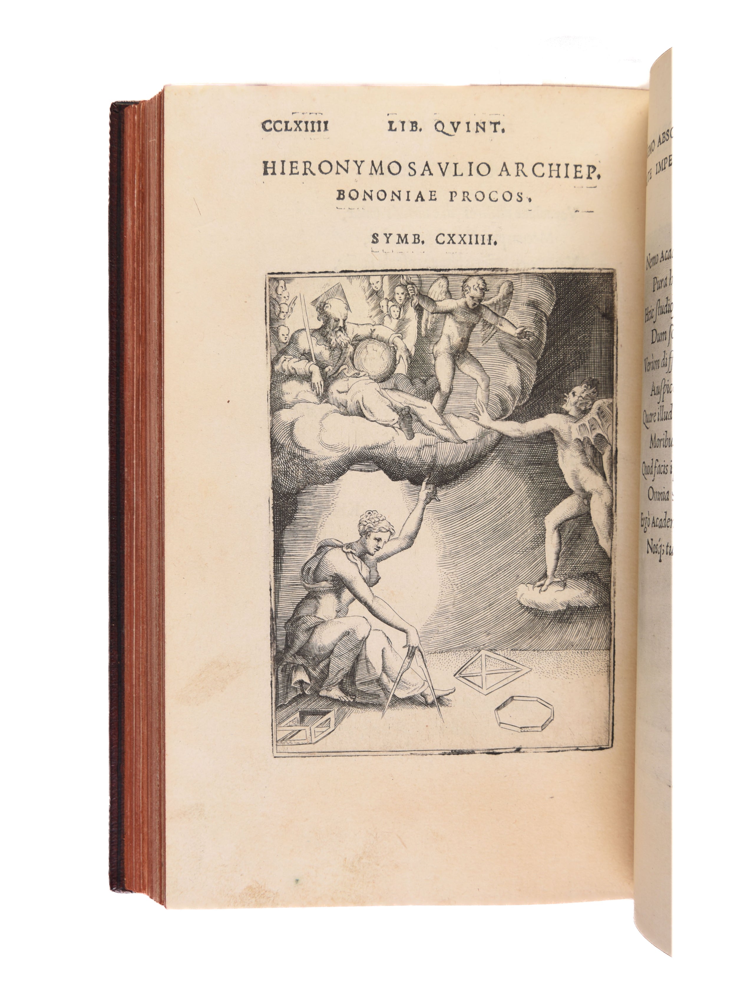 Symbolicarum quaestionum de universo genere quas serio ludebat libri quinque.
Bologna, Nova Academica Bocchiana,