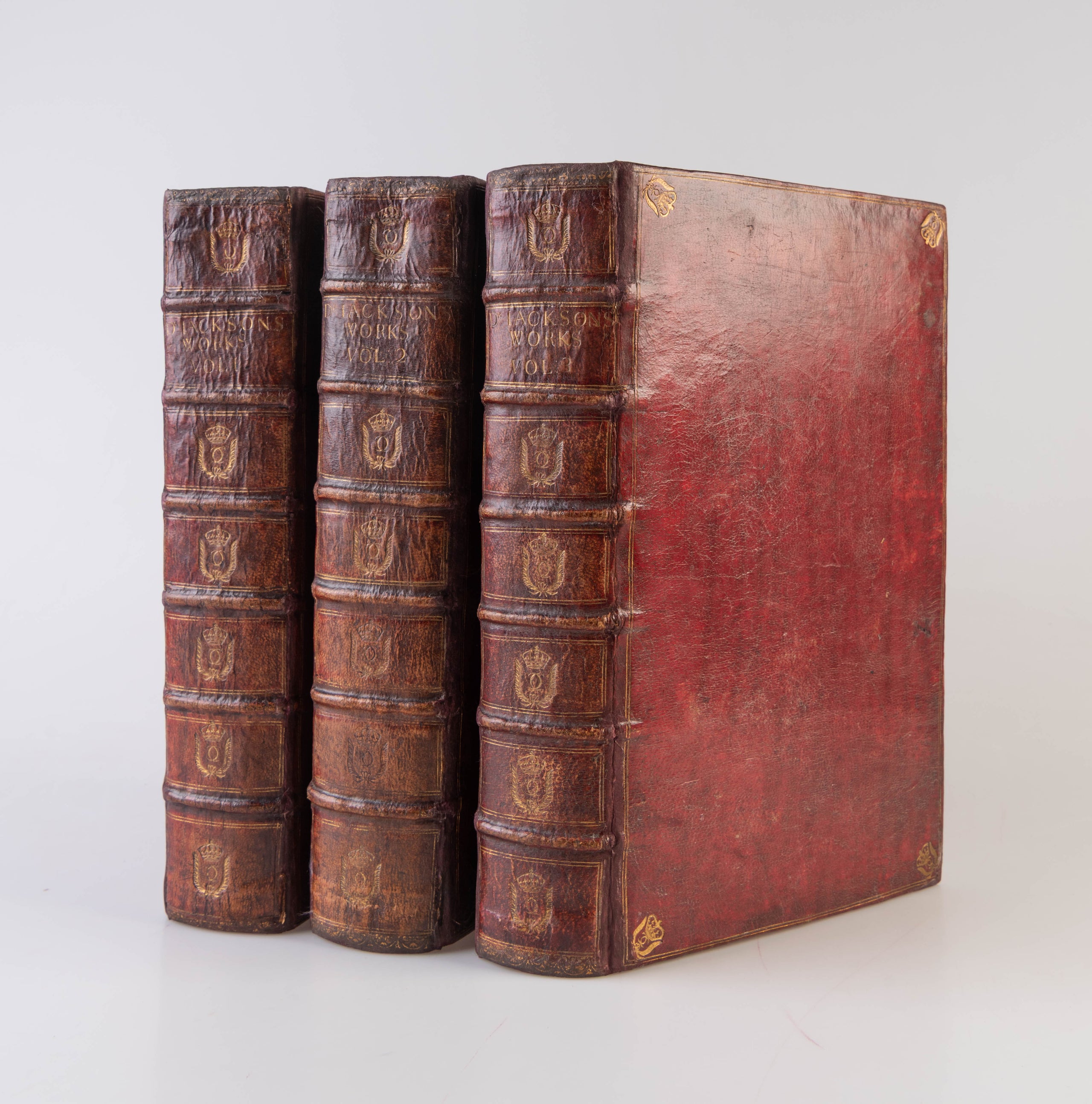 The Works of the Reverend and Learned Divine, Thomas Jackson, D.D. Sometime President of Corpus Christi College in Oxon; Such as were, and such as Never before were Printed. In Three Volumes. With the Author's Life, and a Large and Useful Table to the Who