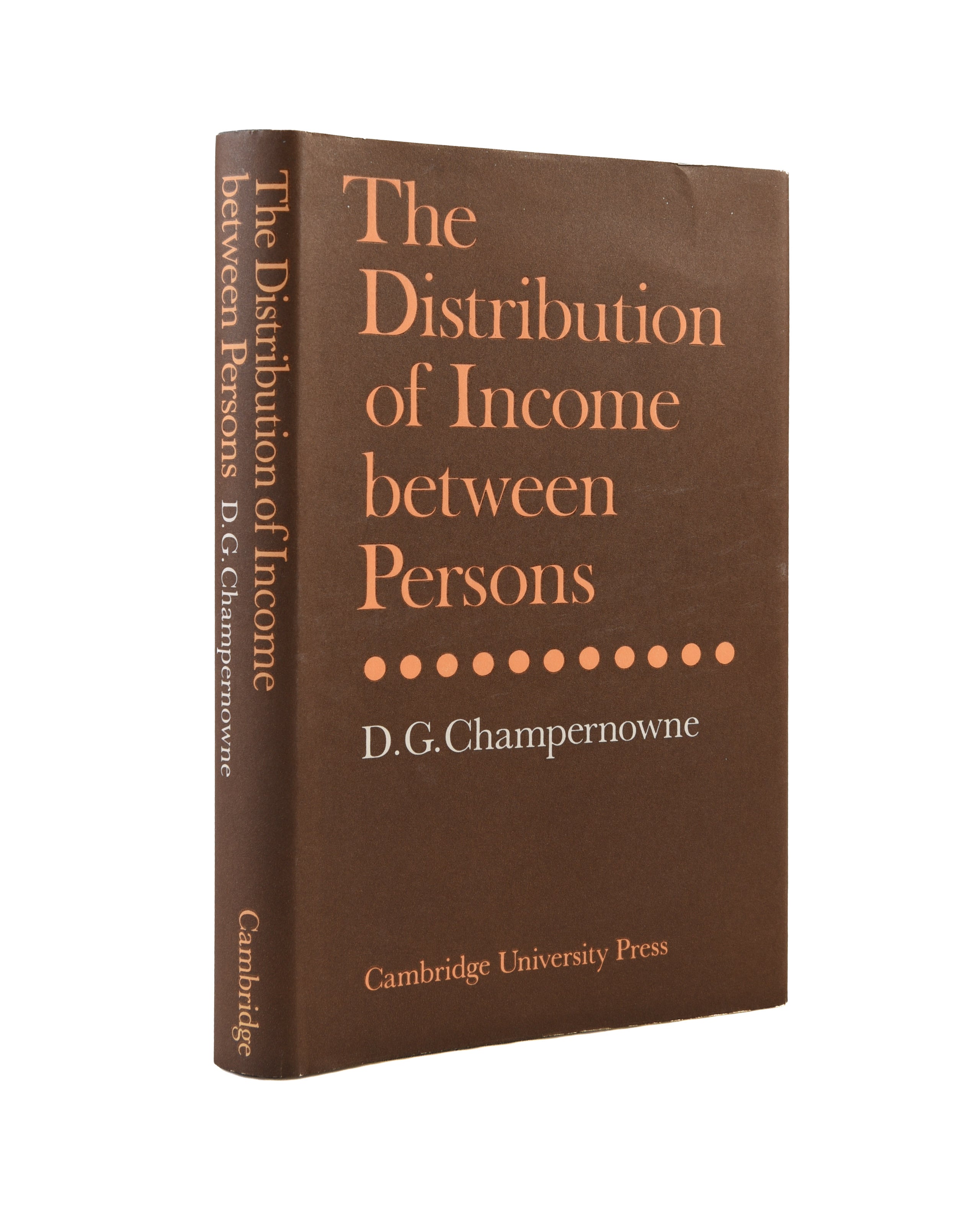 The Distribution of Income between Persons.