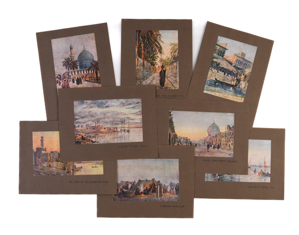 Scenes in Mesopotamia. (Being reproductions from eight watercolour sketches by Major T.F. Brook)