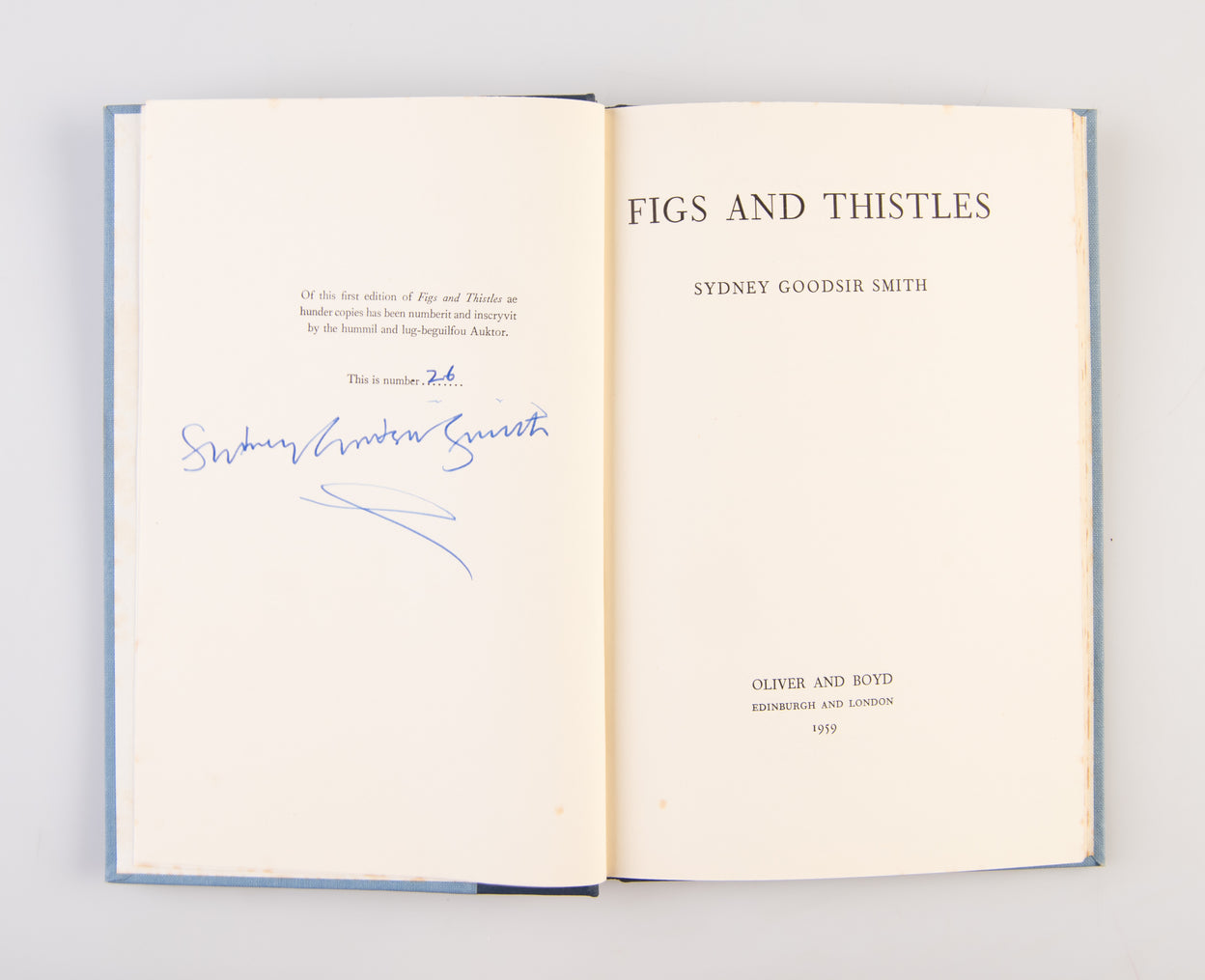 Figs and Thistles.