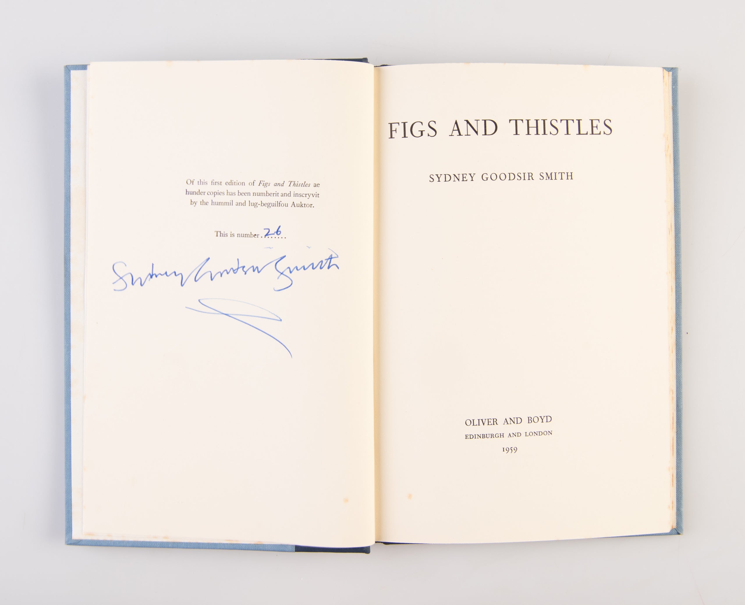 Figs and Thistles.