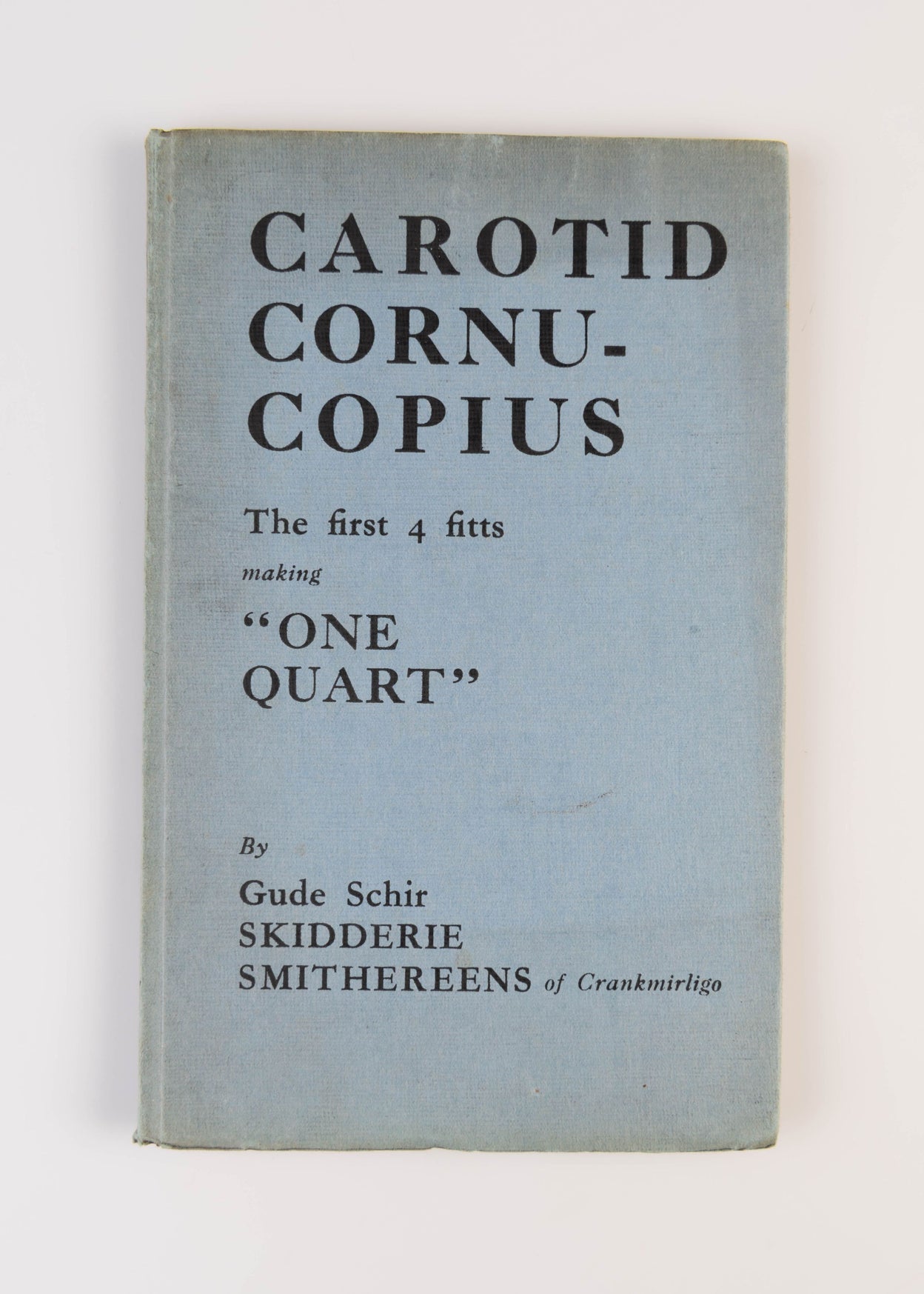 Carotid Cornucopius. The First Quart.