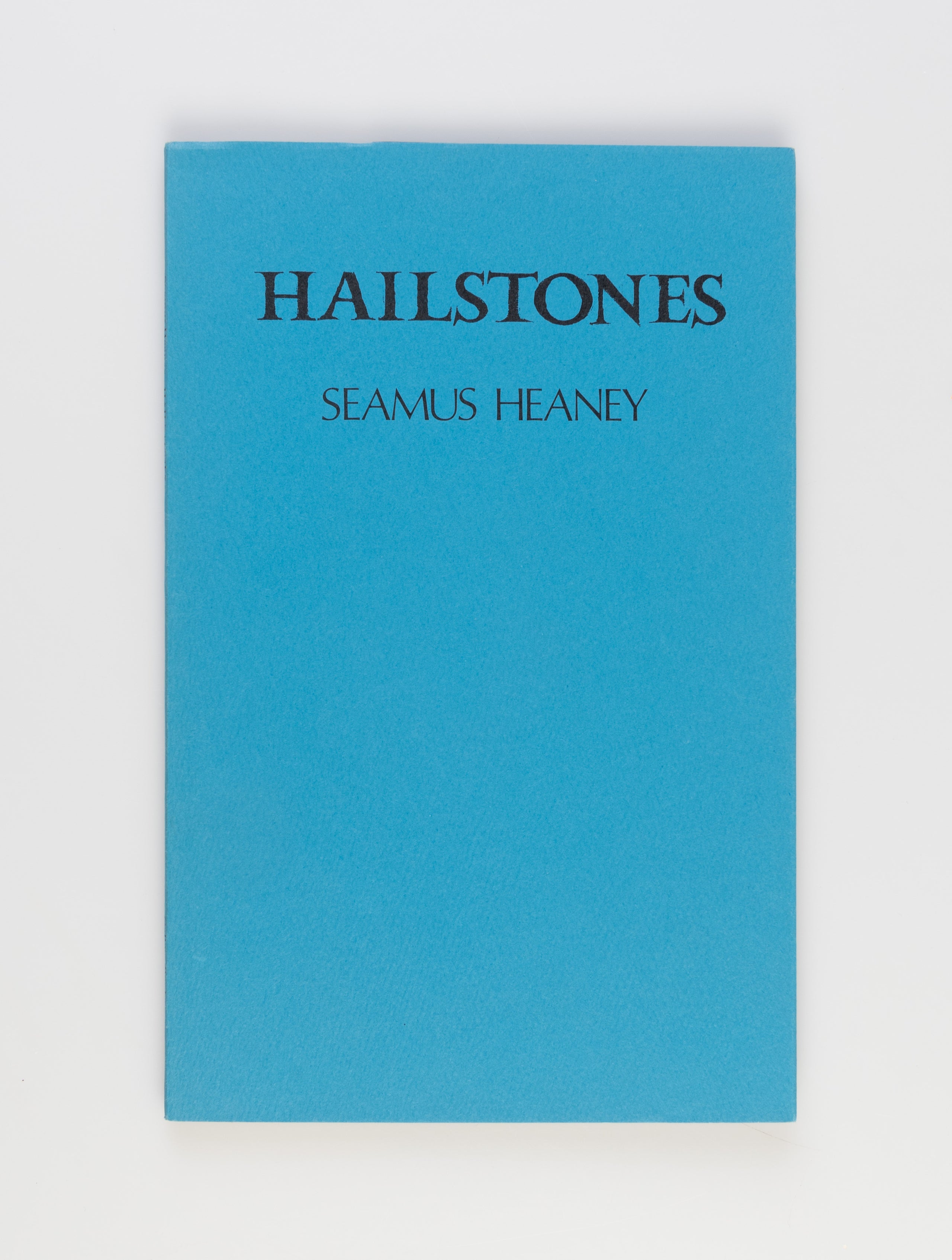 Hailstones.