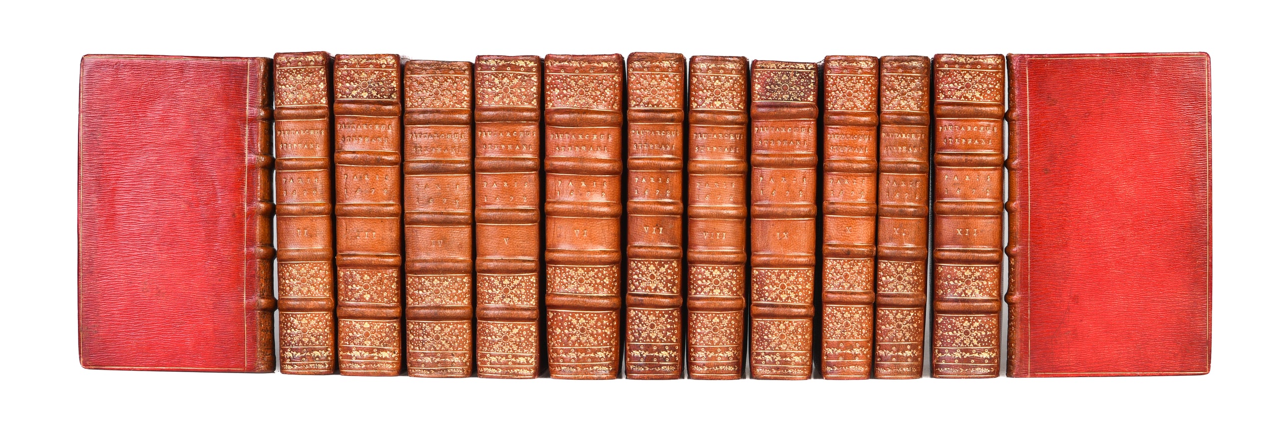 [Works, Greek & Latin] Τα σωζομενα συγγραμματα... Quae extant opera, cum Latina intepretatione.
[Geneva], Henri Estienne, 1572