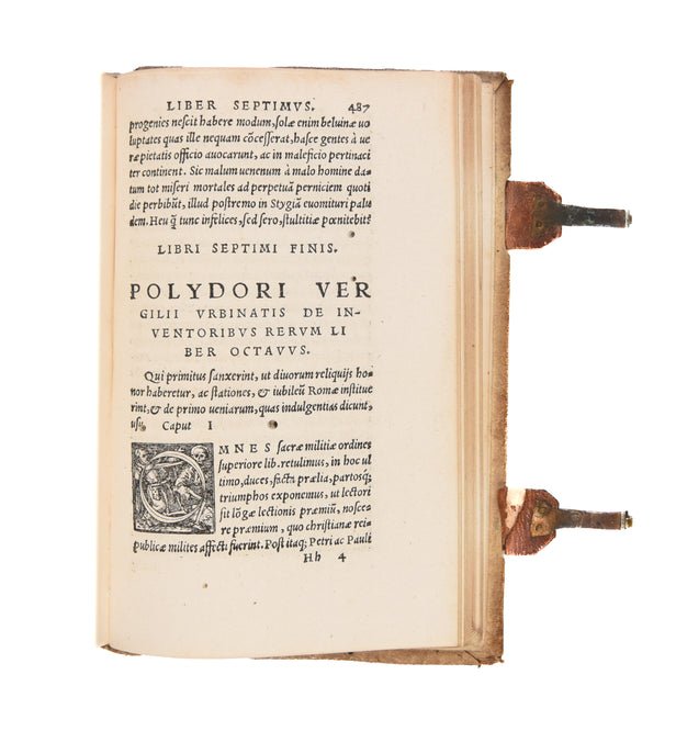 De rerum inventoribus libri octo.
Basle, Johann Bebel, 1532