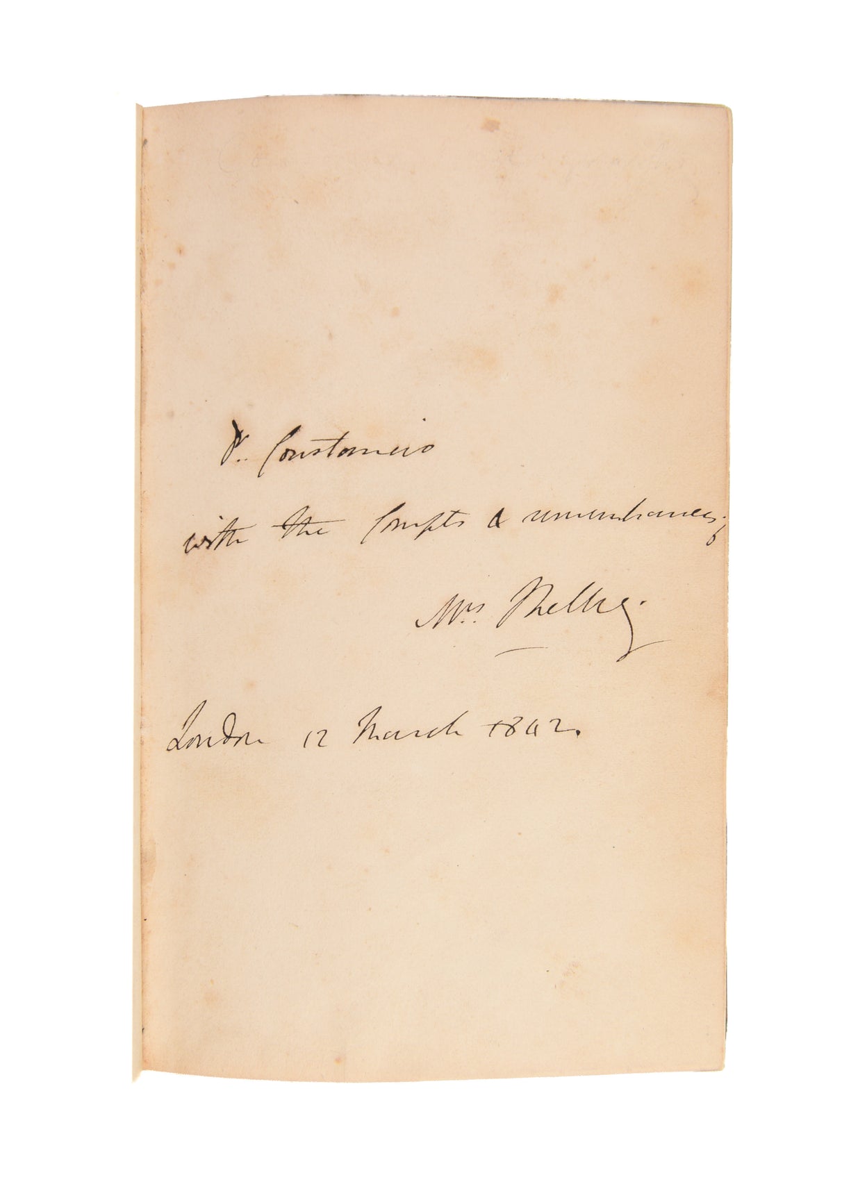 Essays, Letters from Abroad, Translations and Fragments.