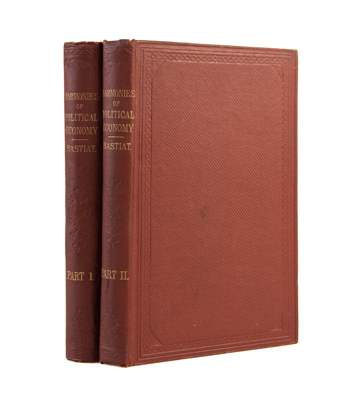 Harmonies of Political Economy. Translated from the French, with a Notice of the Life and Writings of the Author, by Patrick James Stirling. [with:] Harmonies of Political Economy, Part II., Comprising Additions Published Posthumously, From Manuscripts Le