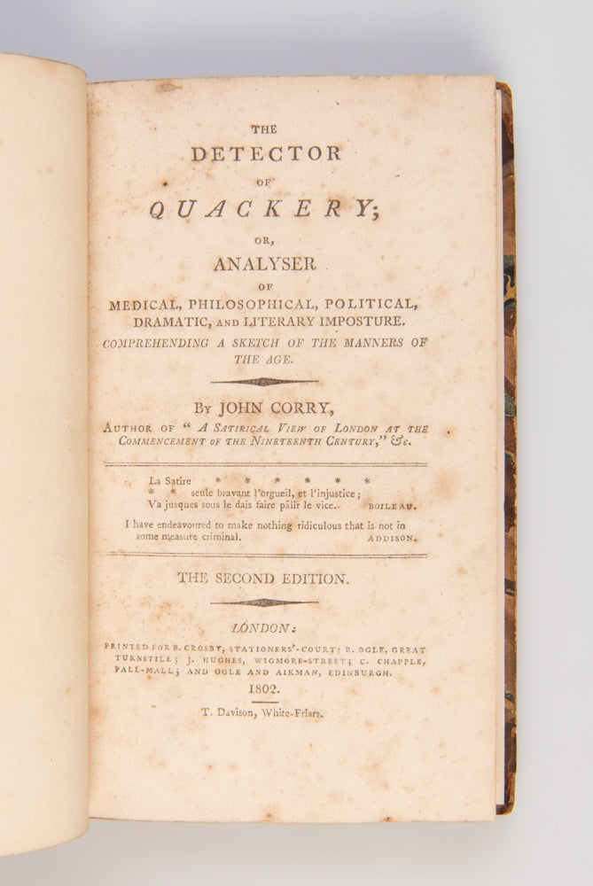 A collection of books, prints and broadsides related to the quack doctor, sex therapist and showman, James Graham (1745-1794).