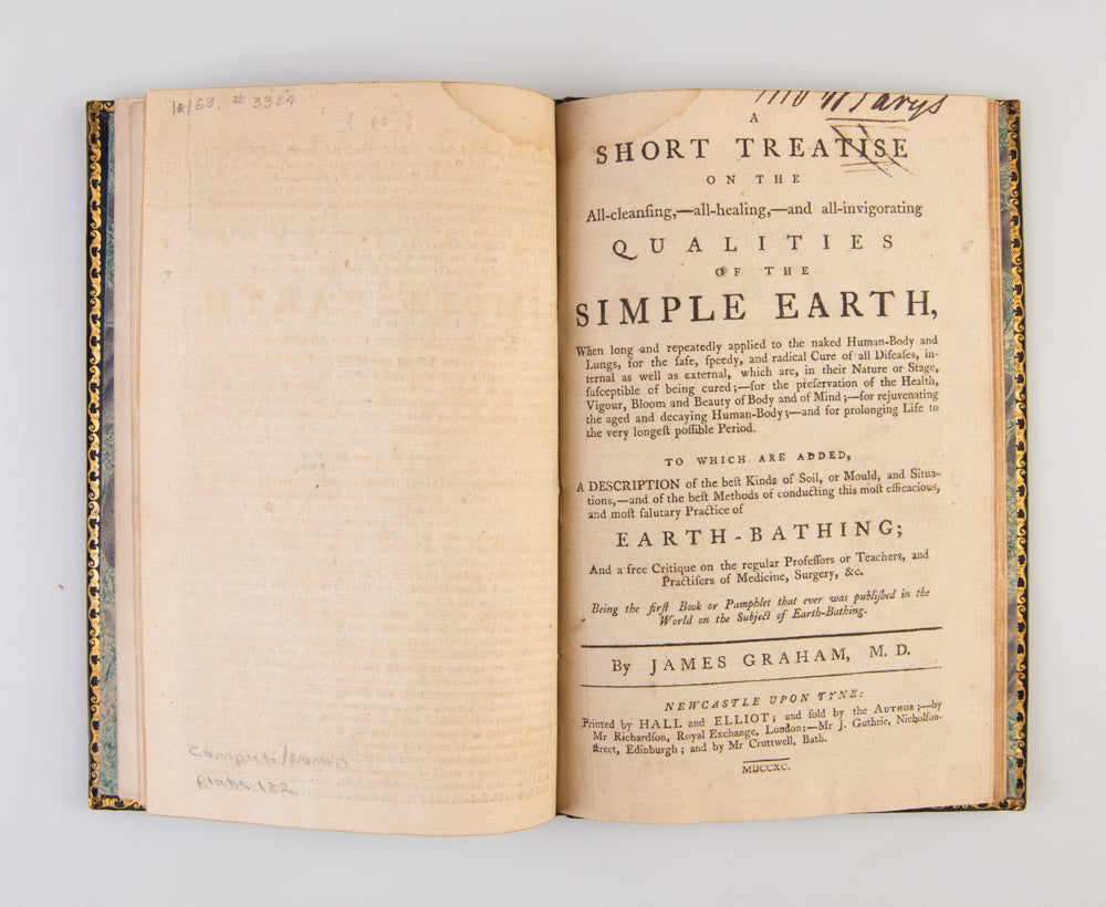 A collection of books, prints and broadsides related to the quack doctor, sex therapist and showman, James Graham (1745-1794).