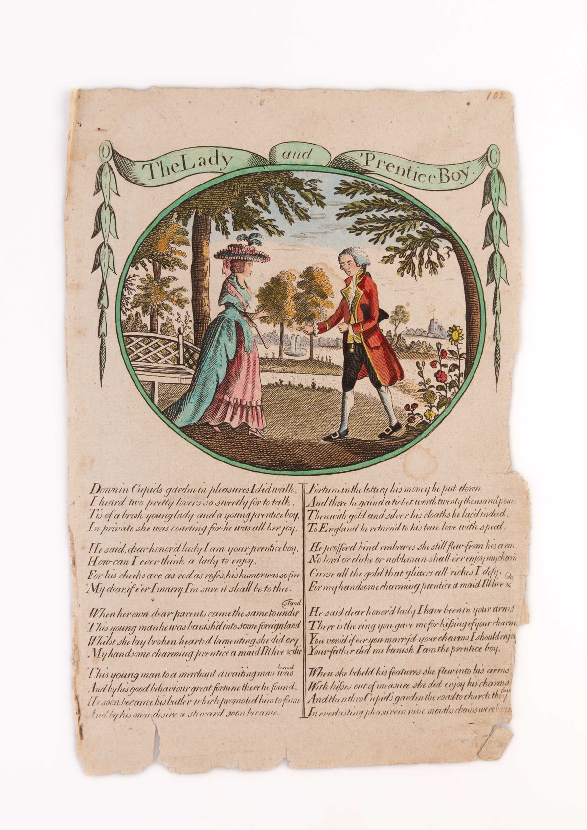 Advice to the Ladies in the Choice of a Husband [...] The Lady and the 'Prentice Boy [...] A Hint to the Ladies.
