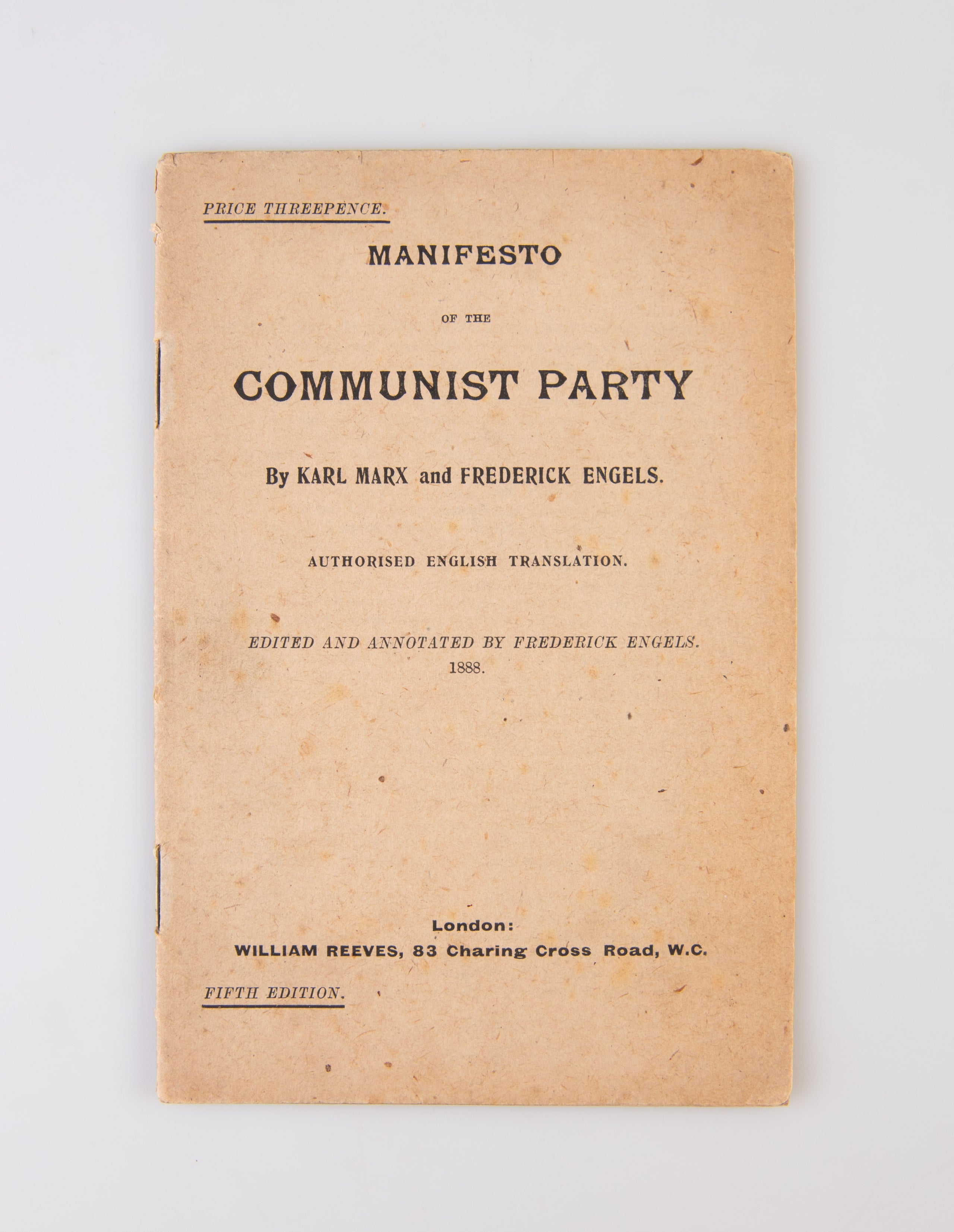 Manifesto of the Communist Party.