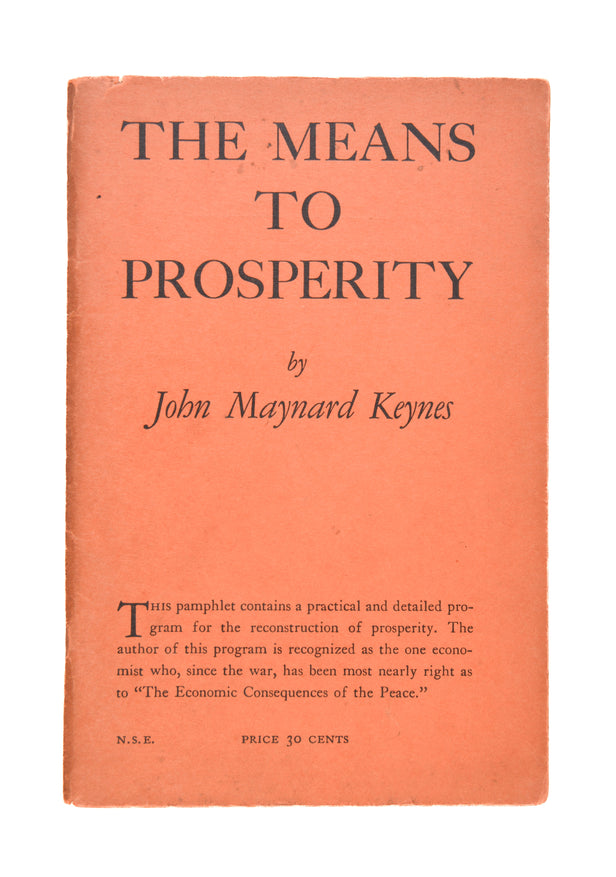 The Means to Prosperity.