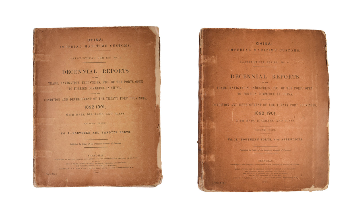 Decennial Reports on the Trade, Navigation, Industries, etc., of the Ports Open to Foreign Commerce in China, and on the Condition and Development of the Treaty Port Provinces, 1892-01 (Second issue).