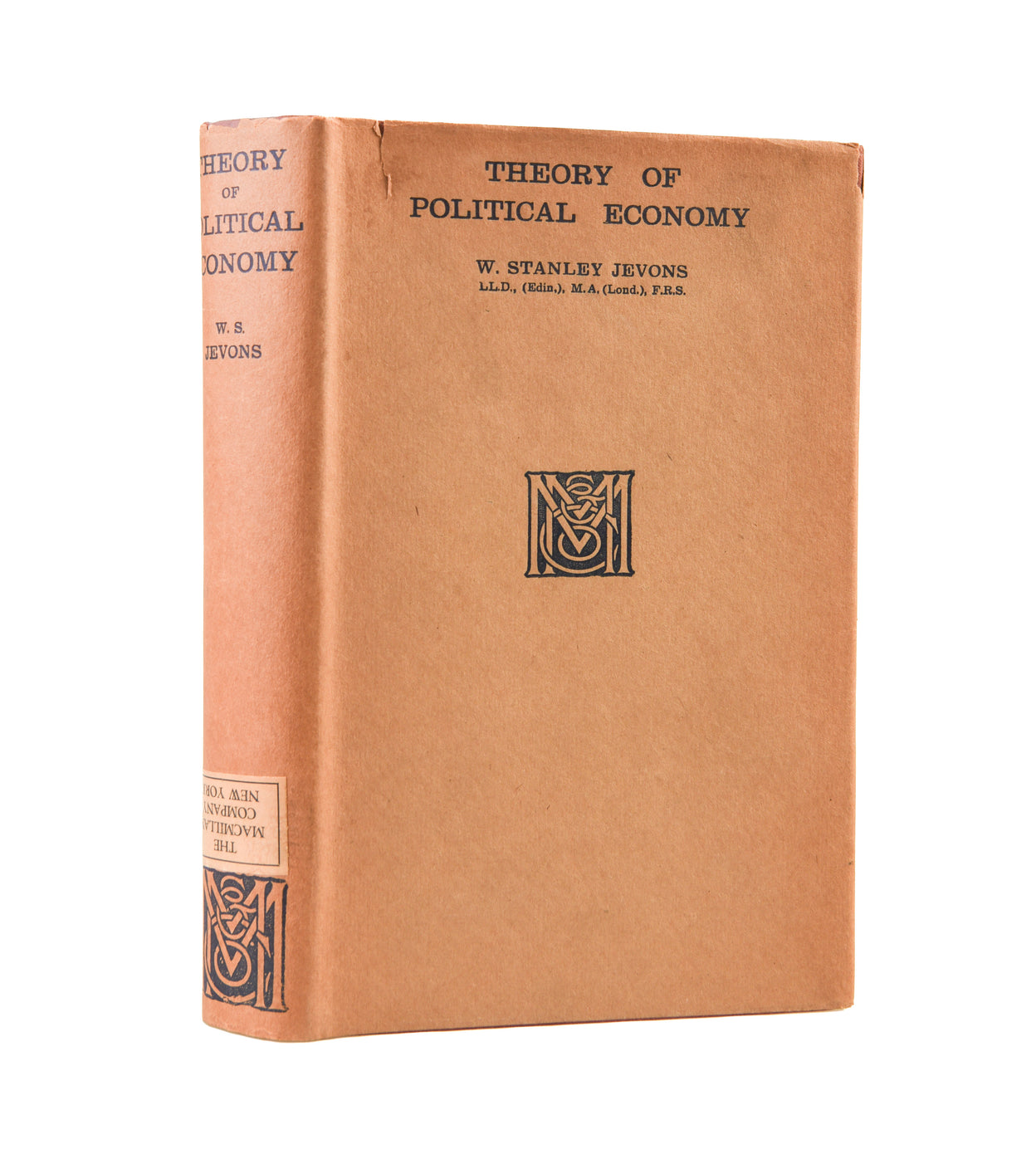 The Theory of Political Economy. With Notes and an Extension of the Bibliography of Mathematical Writings by H. Stanley Jevons.